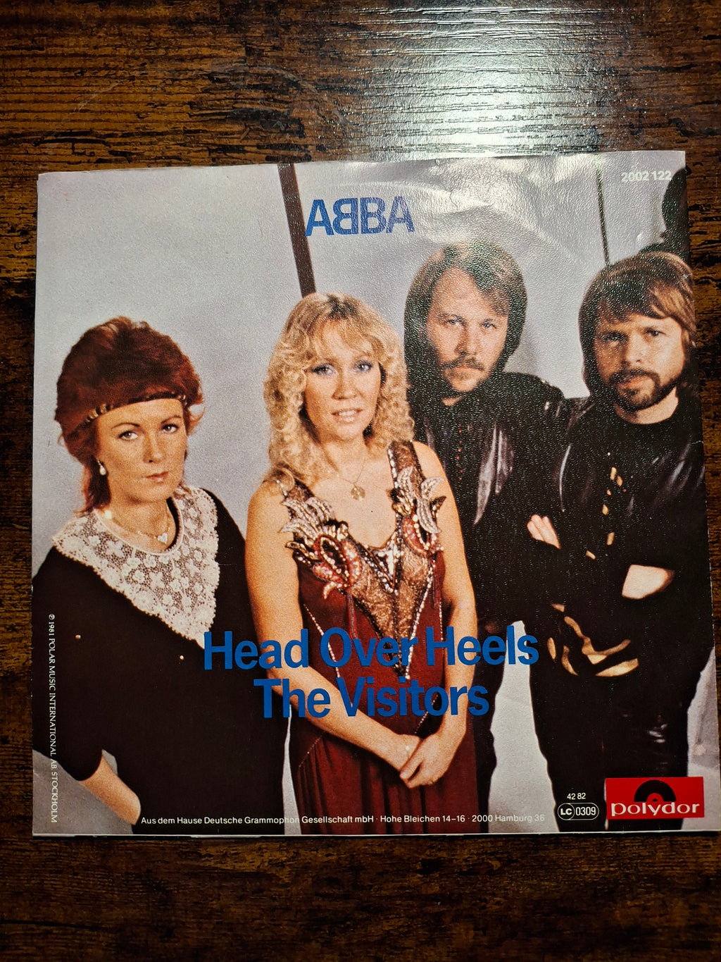 ABBA – Head Over Heels / The Visitors (1982) | Rare Austrian Vinyl Pressing in German Polydor Sleeve