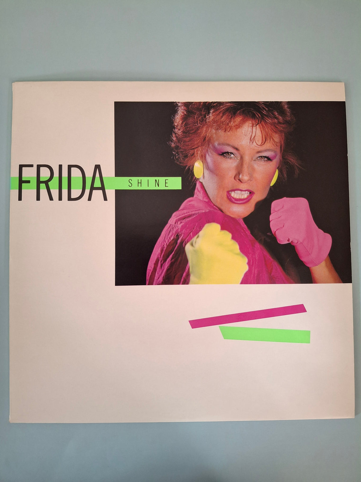 Frida (ABBA) - Shine (1984) Vinyl LP - Original Swedish Polar Pressing (POLS 390)