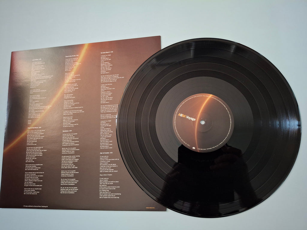 ABBA - Voyage (2021) Vinyl LP - Original Gatefold European Pressing - Pristine Excellent Condition Complete with Poster & Inserts (00602438614811)