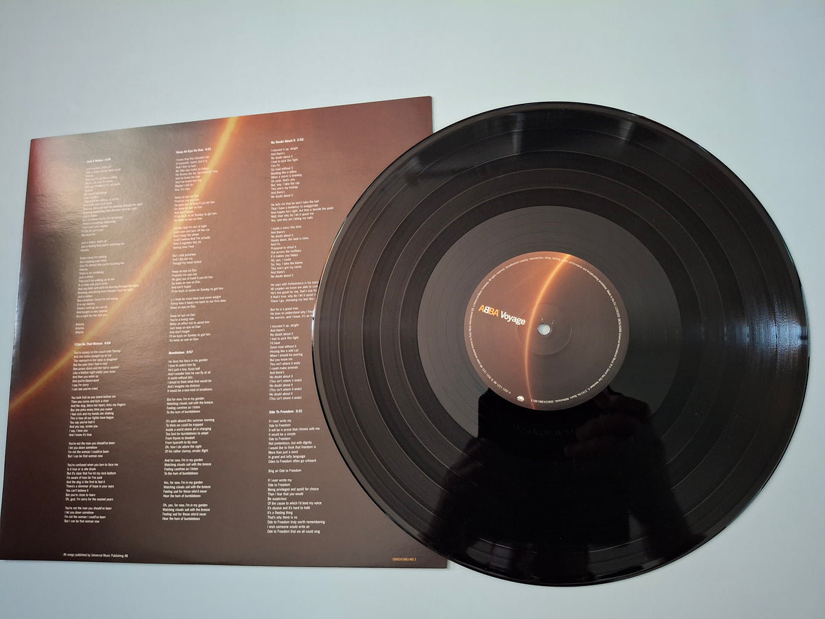ABBA - Voyage (2021) Vinyl LP - Original Gatefold European Pressing - Pristine Excellent Condition Complete with Poster & Inserts (00602438614811)