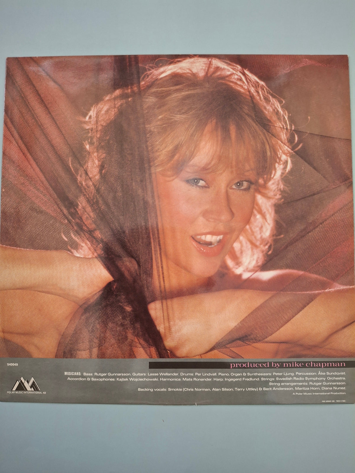 Agnetha Fältskog (ABBA) - Wrap Your Arms Around Me (1983) Vinyl LP - Rare French Vogue Pressing with Unique Tracklist Order (540049)