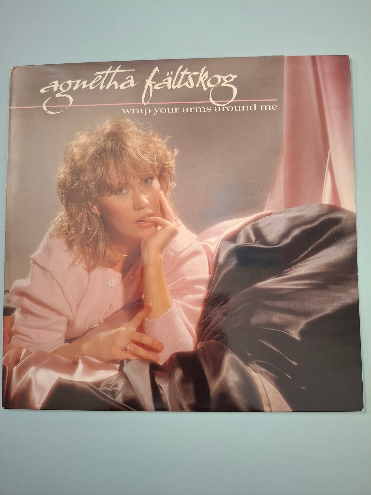 Agnetha Fältskog (of ABBA) – Wrap Your Arms Around Me Vintage Vinyl LP (Original 1983 Swedish Pressing, Polar POLS 365) – Very Good Condition