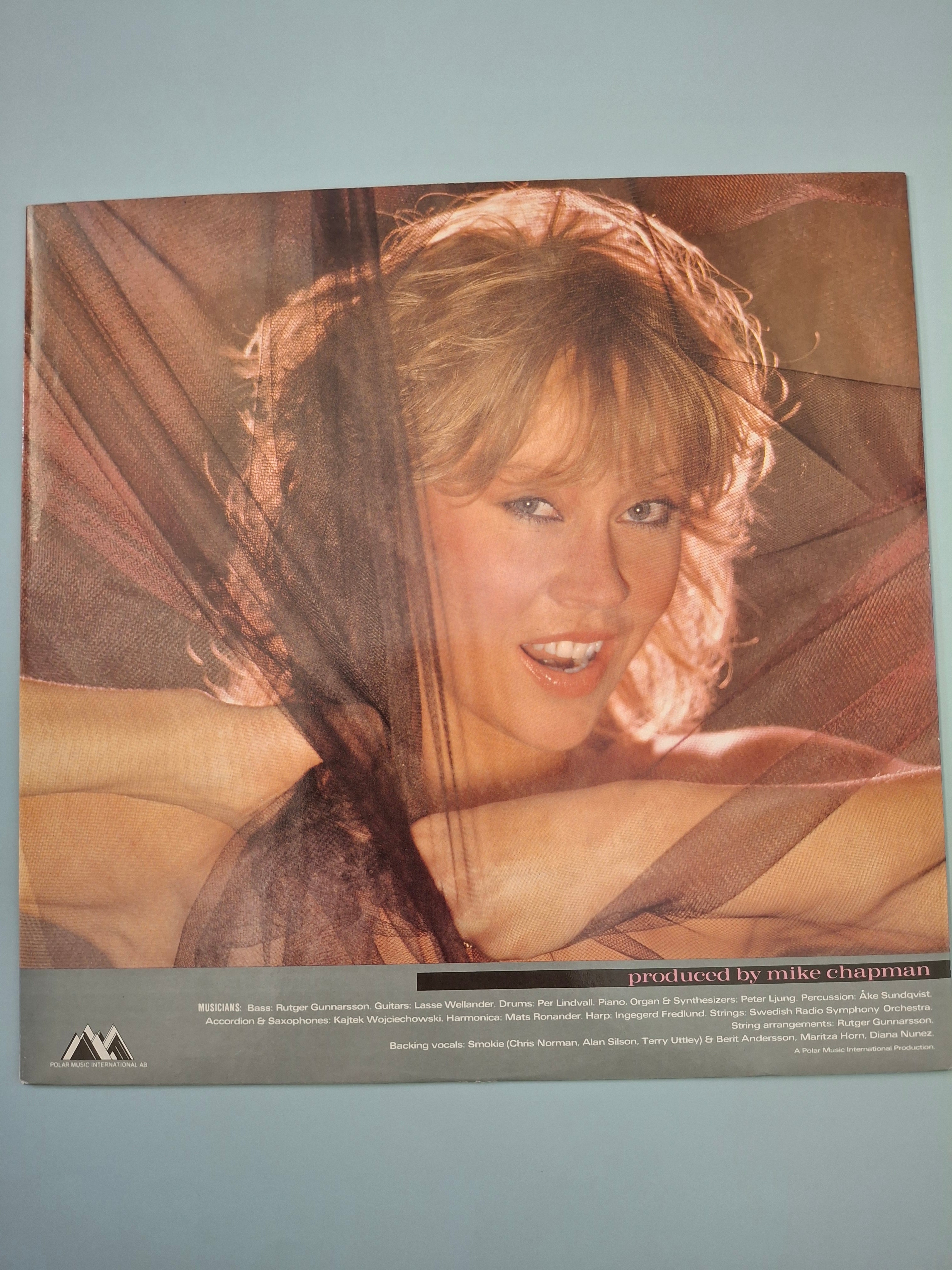 Agnetha Fältskog (of ABBA) – Wrap Your Arms Around Me Vintage Vinyl LP (Original 1983 Swedish Pressing, Polar POLS 365) – Very Good Condition