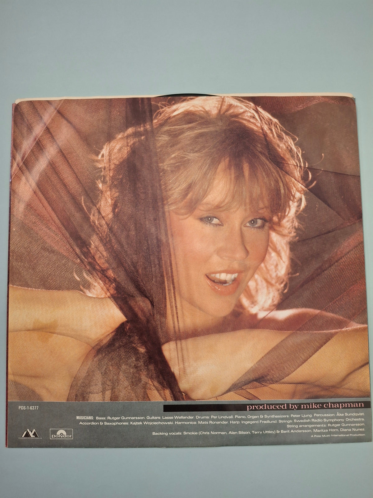 Agnetha Fältskog (of ABBA) – Wrap Your Arms Around Me Vintage Vinyl LP (Rare 1983 Canadian Polydor Import, PDS-1-6377)
