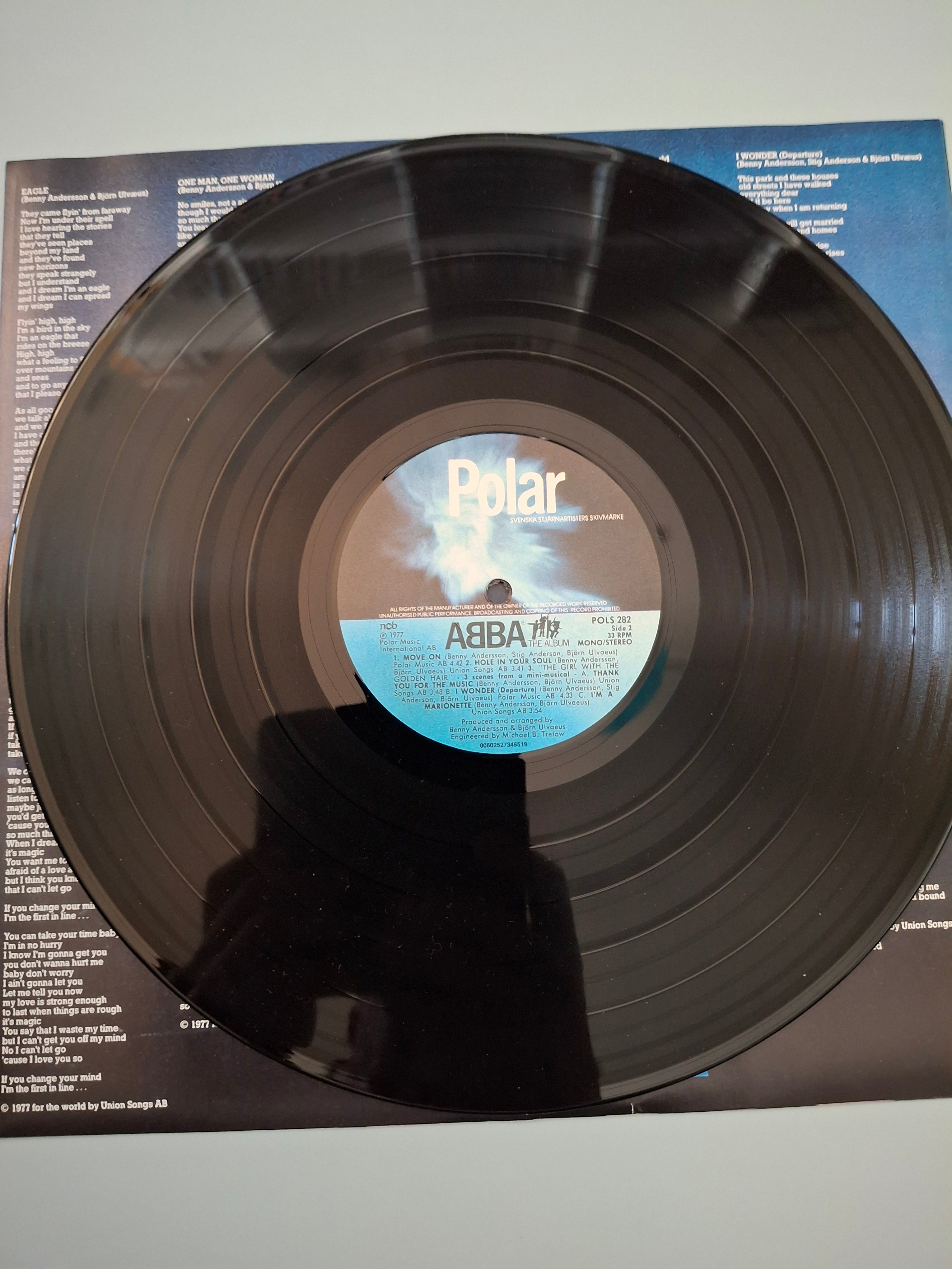 ABBA – The Album Vintage Remastered Vinyl LP (2008 Back To Black Heavyweight 180g Reissue, Polar POLS 282) – Excellent Condition