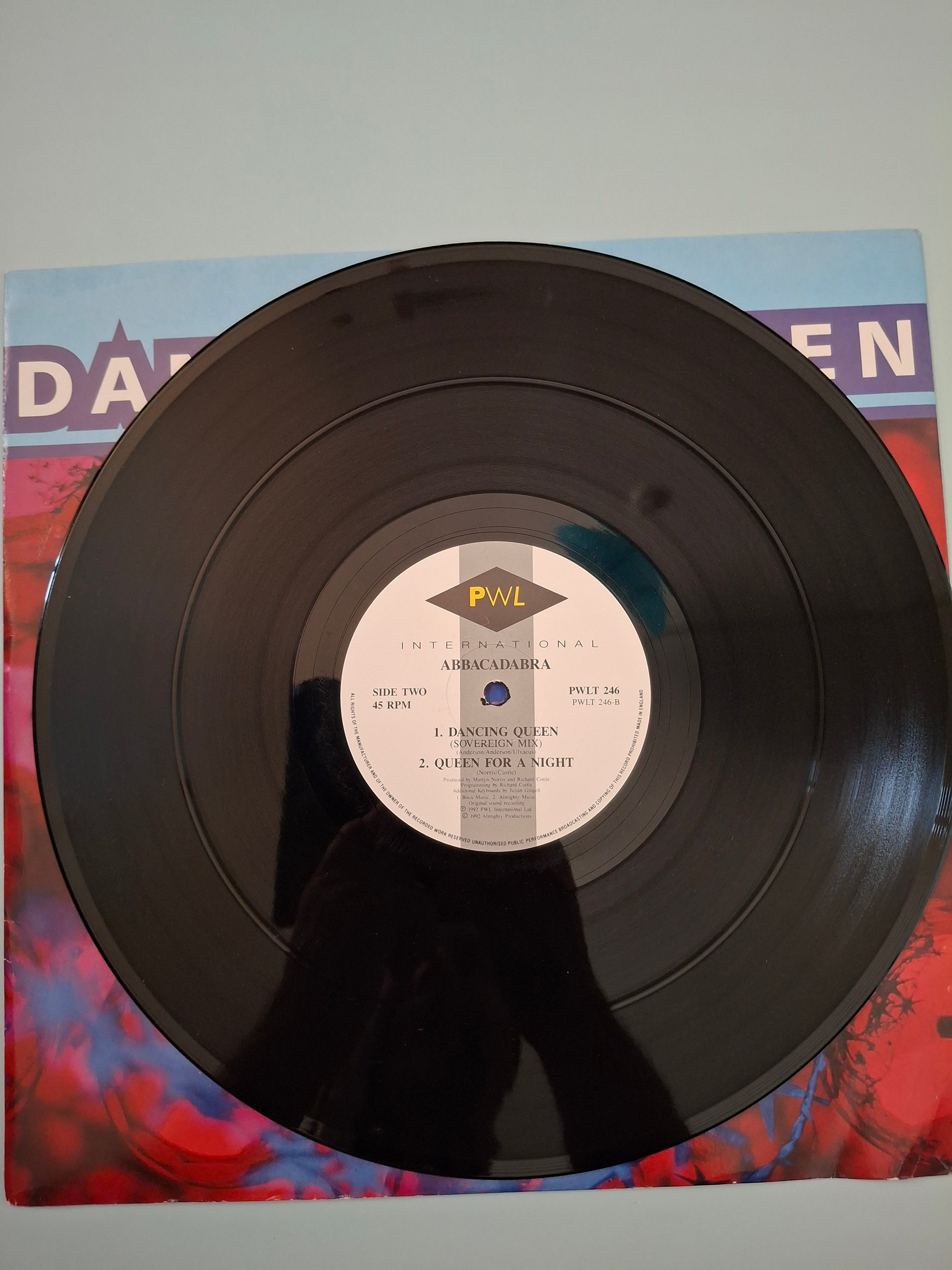 Abbacadabra – Dancing Queen (1992 PWL 12" Vinyl Extended Single)