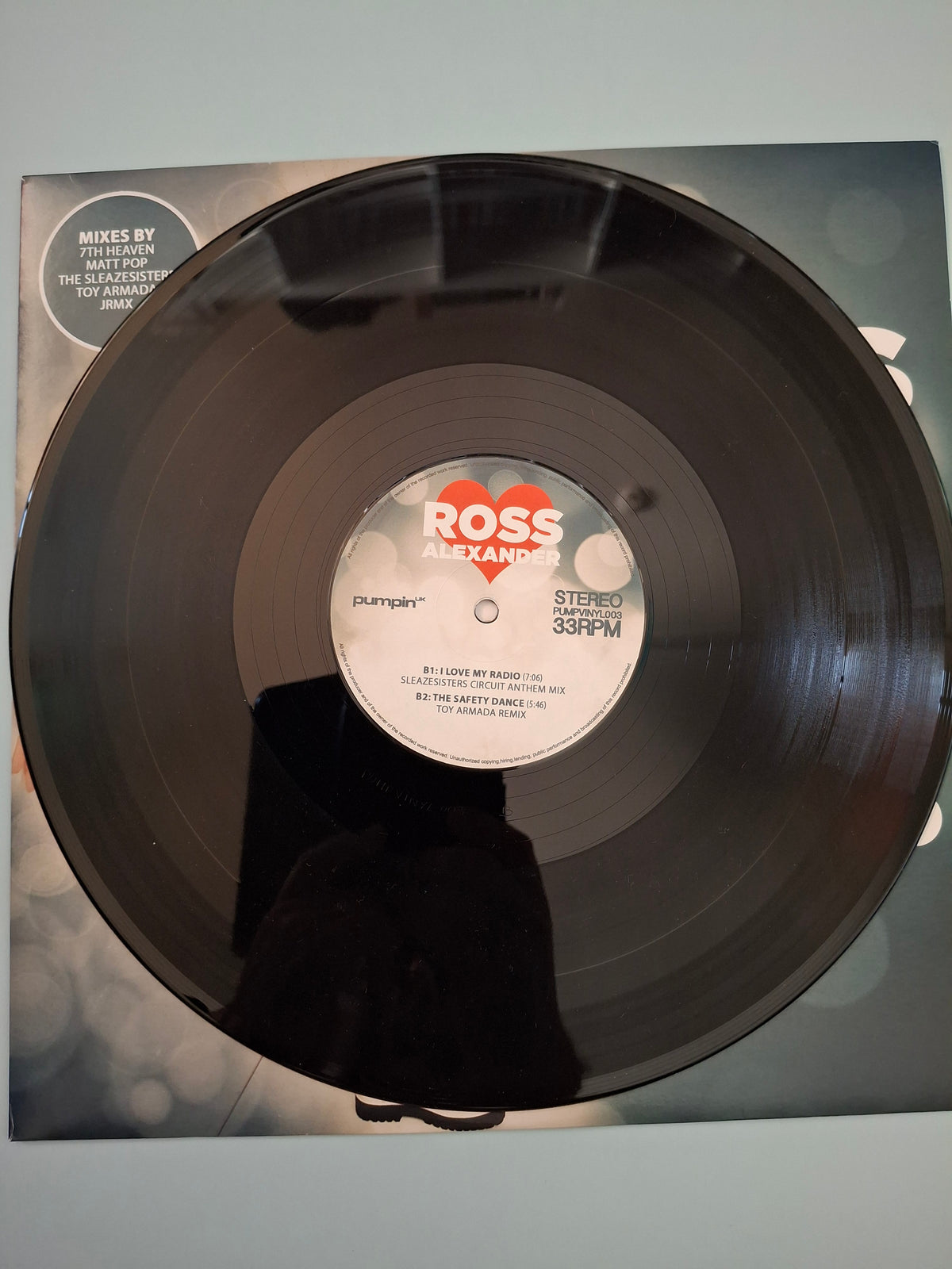 Ross Alexander – I Love My Radio (2021 Limited Edition 12" Vinyl Maxi-Single)