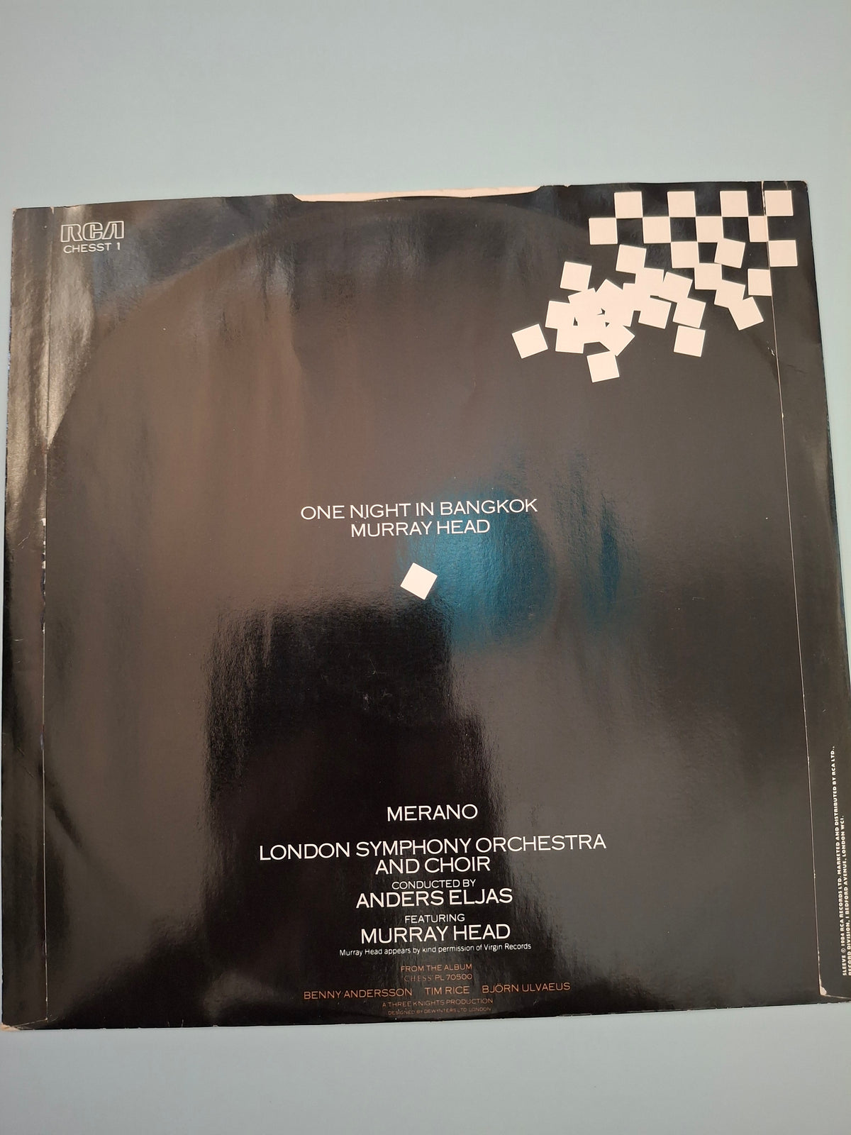 Murray Head – One Night In Bangkok (1984 UK 12" Vinyl Single)