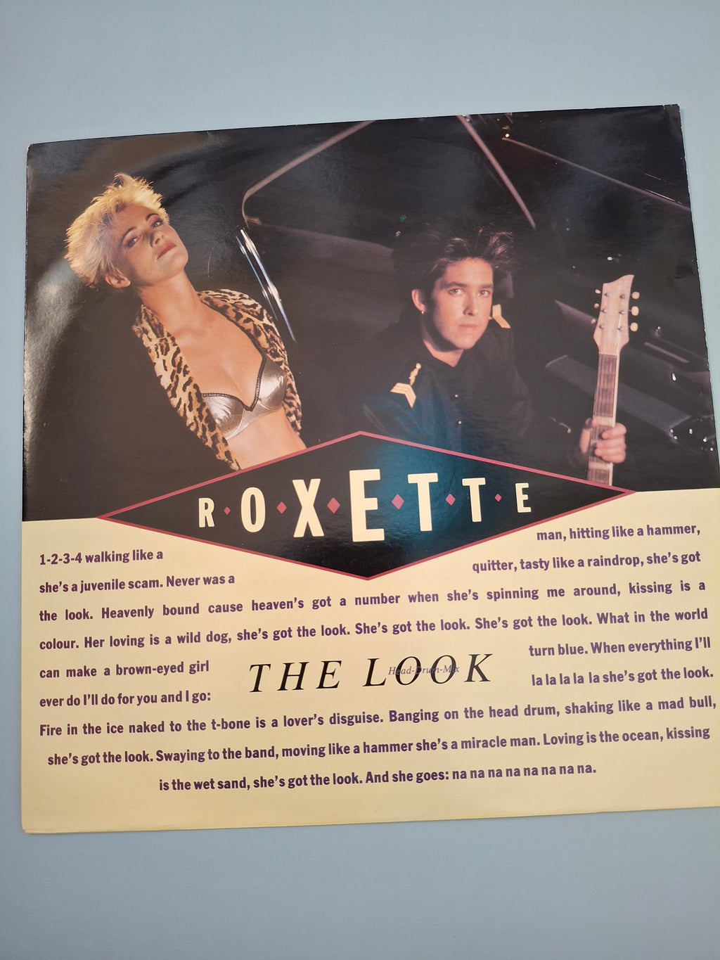 Roxette – The Look (1988 UK 12" Extended Vinyl Single)