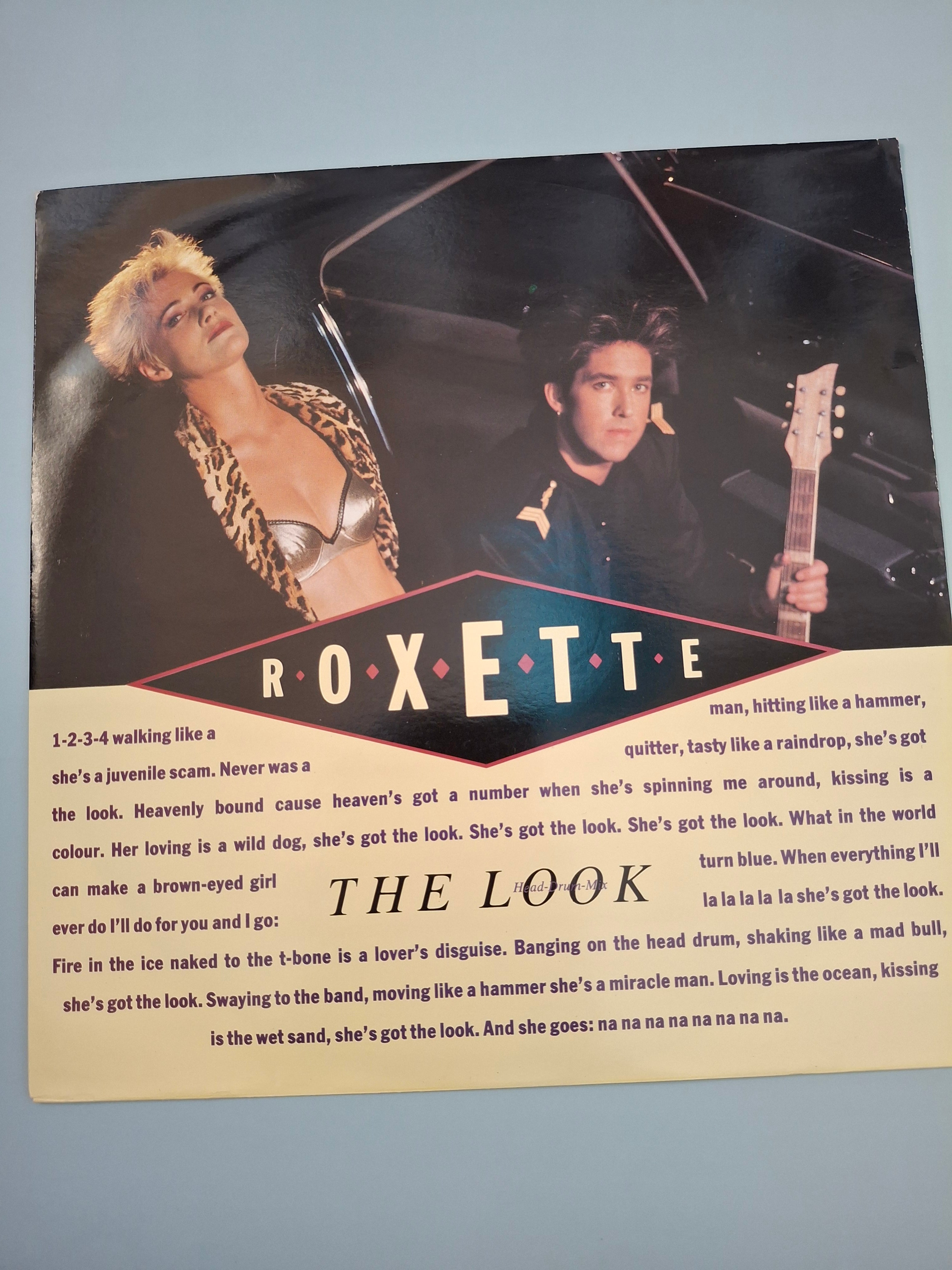 Roxette – The Look (1988 UK 12" Extended Vinyl Single)