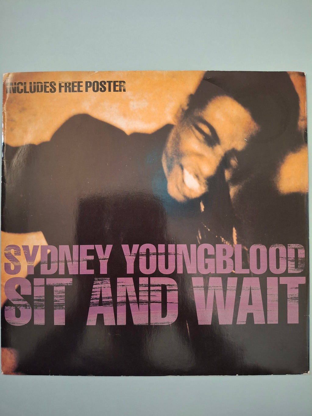 Sydney Youngblood – Sit And Wait (1989 UK 12" Extended Vinyl Single - Limited Poster Edition)