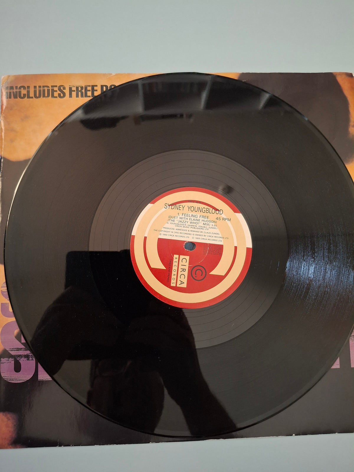 Sydney Youngblood – Sit And Wait (1989 UK 12" Extended Vinyl Single - Limited Poster Edition)