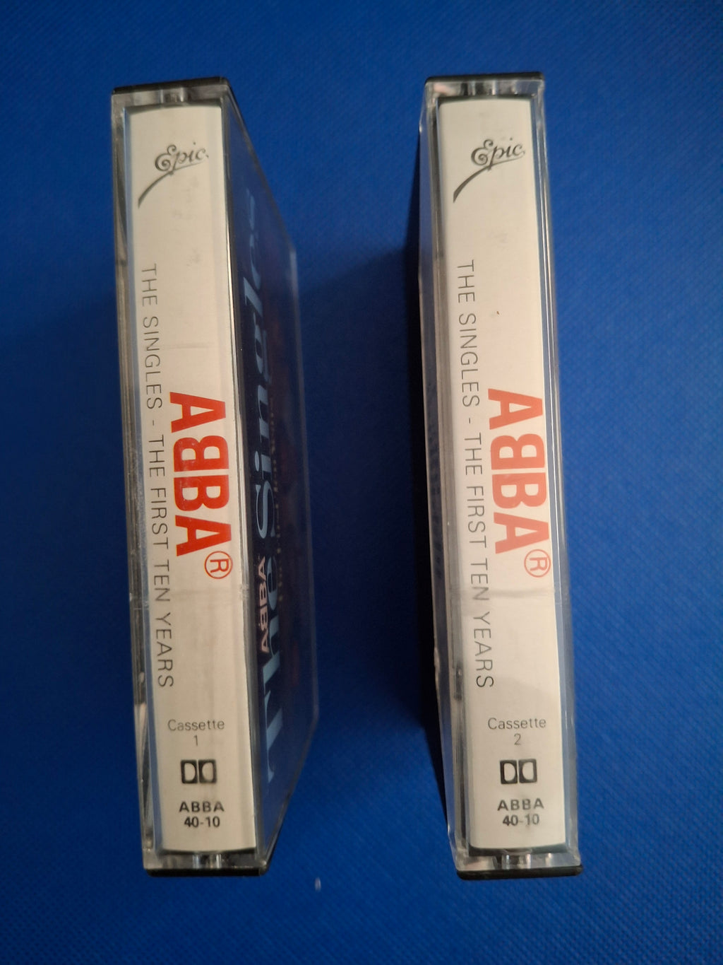 ABBA – The Singles (The First Ten Years) | Vintage 1982 Original UK 2-Cassette Tape Set (Epic, ABBA 40-10)
