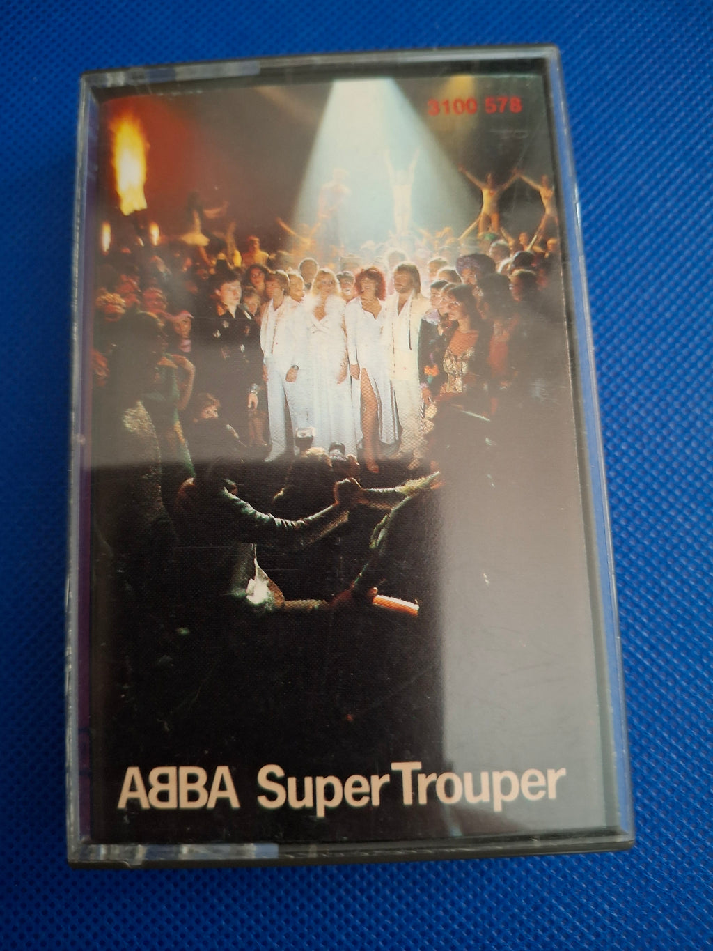 ABBA Super Trouper Vintage 1980 Dutch Pressing Cassette Tape - Polydor Rare Variant