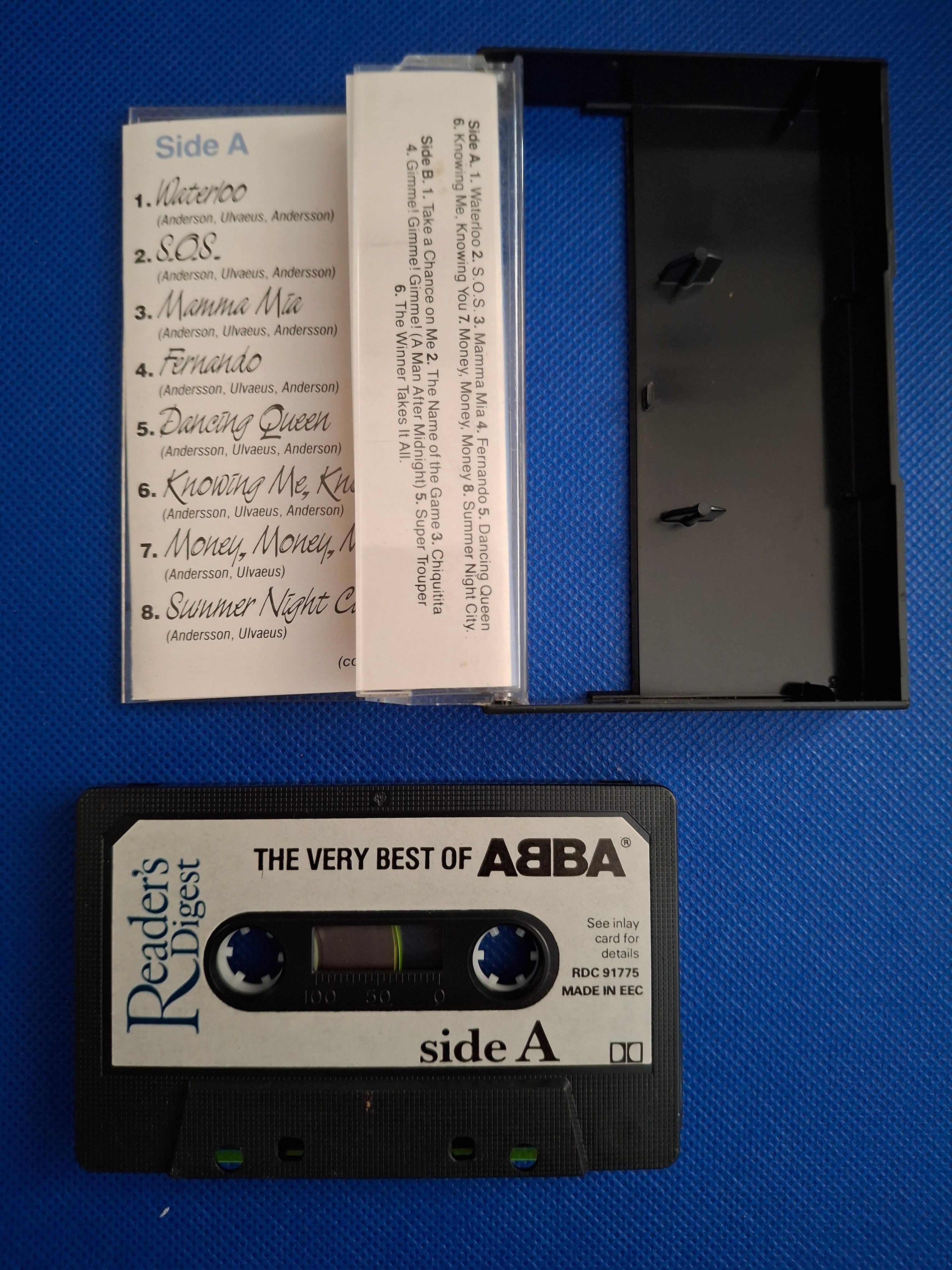 ABBA The Very Best of ABBA Vintage 1989 Reader's Digest Rare Mail-Order Cassette Tape
