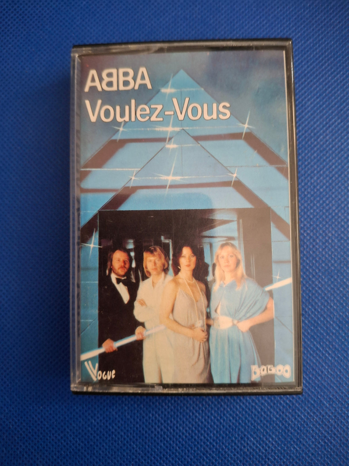 ABBA Voulez-Vous Vintage 1979 French Pressing Cassette Tape - Vogue Rare Variant