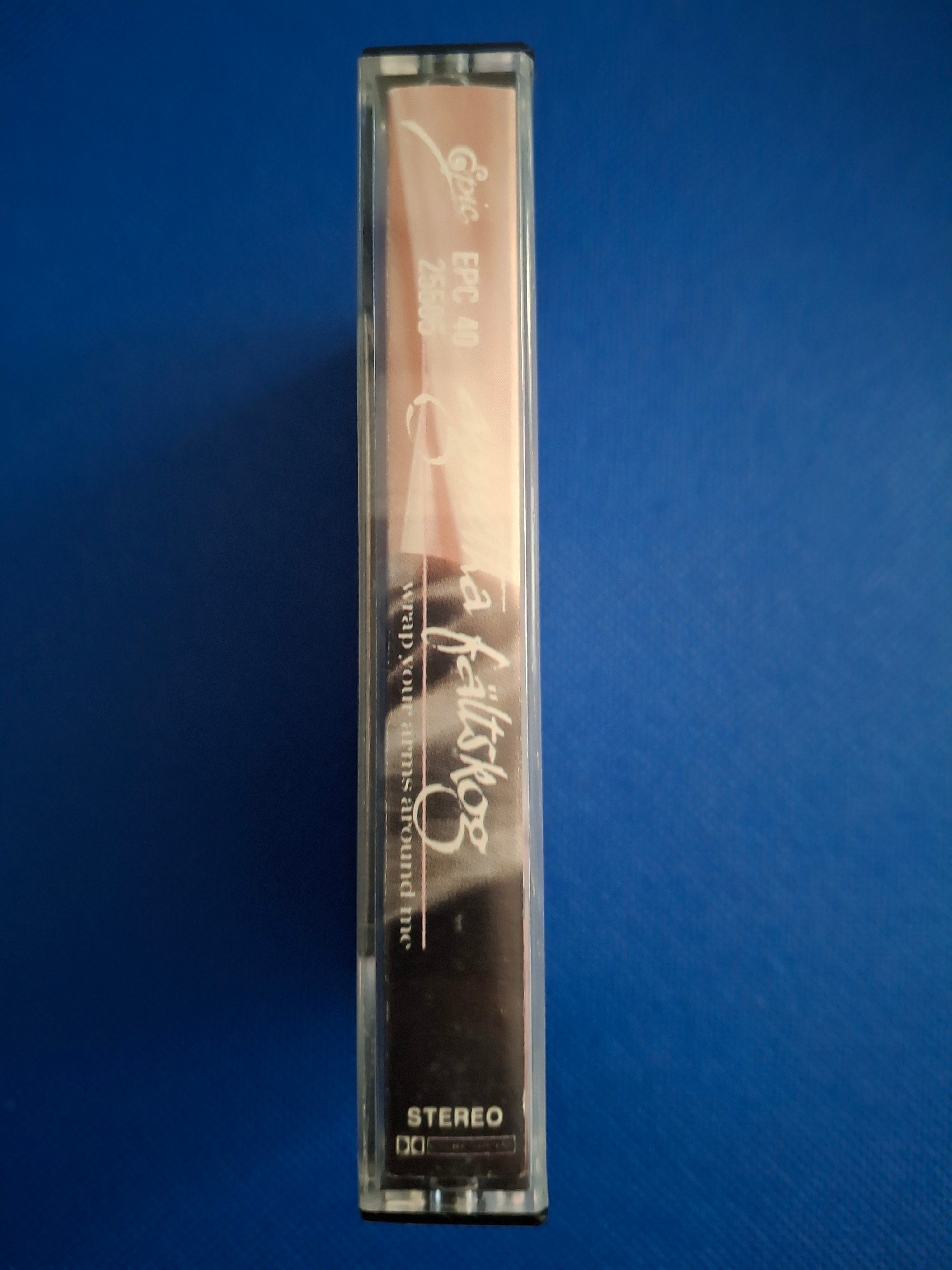 Agnetha Fältskog Wrap Your Arms Around Me Vintage 1983 UK Pressing Cassette Tape - Epic Rare Paper Label Variant