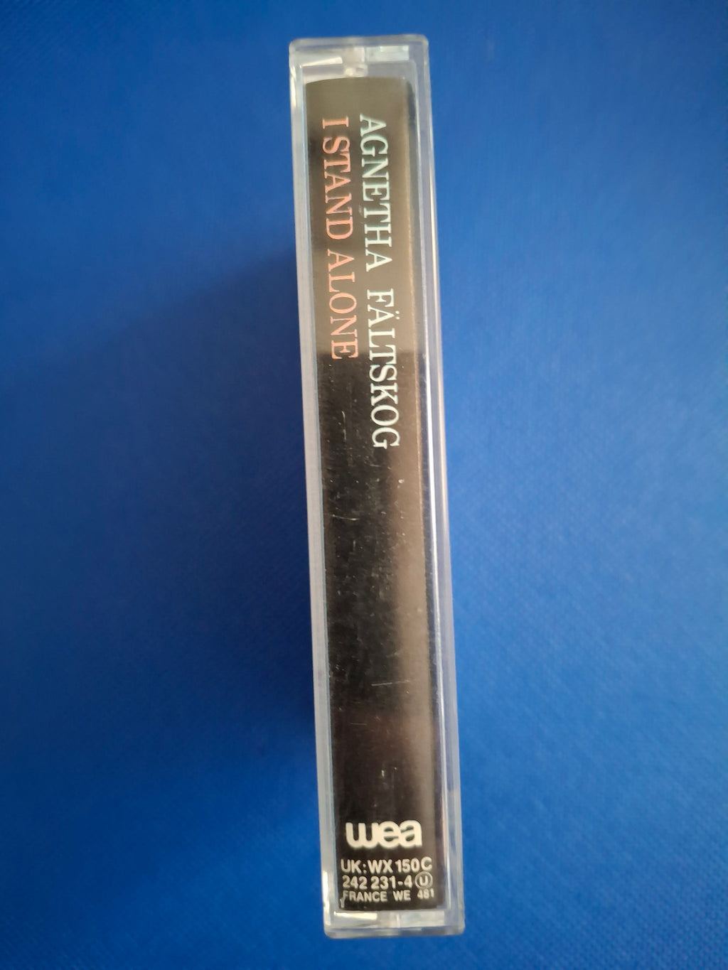 Agnetha Fältskog I Stand Alone Vintage 1987 European Pressing Cassette Tape - WEA Rare Variant