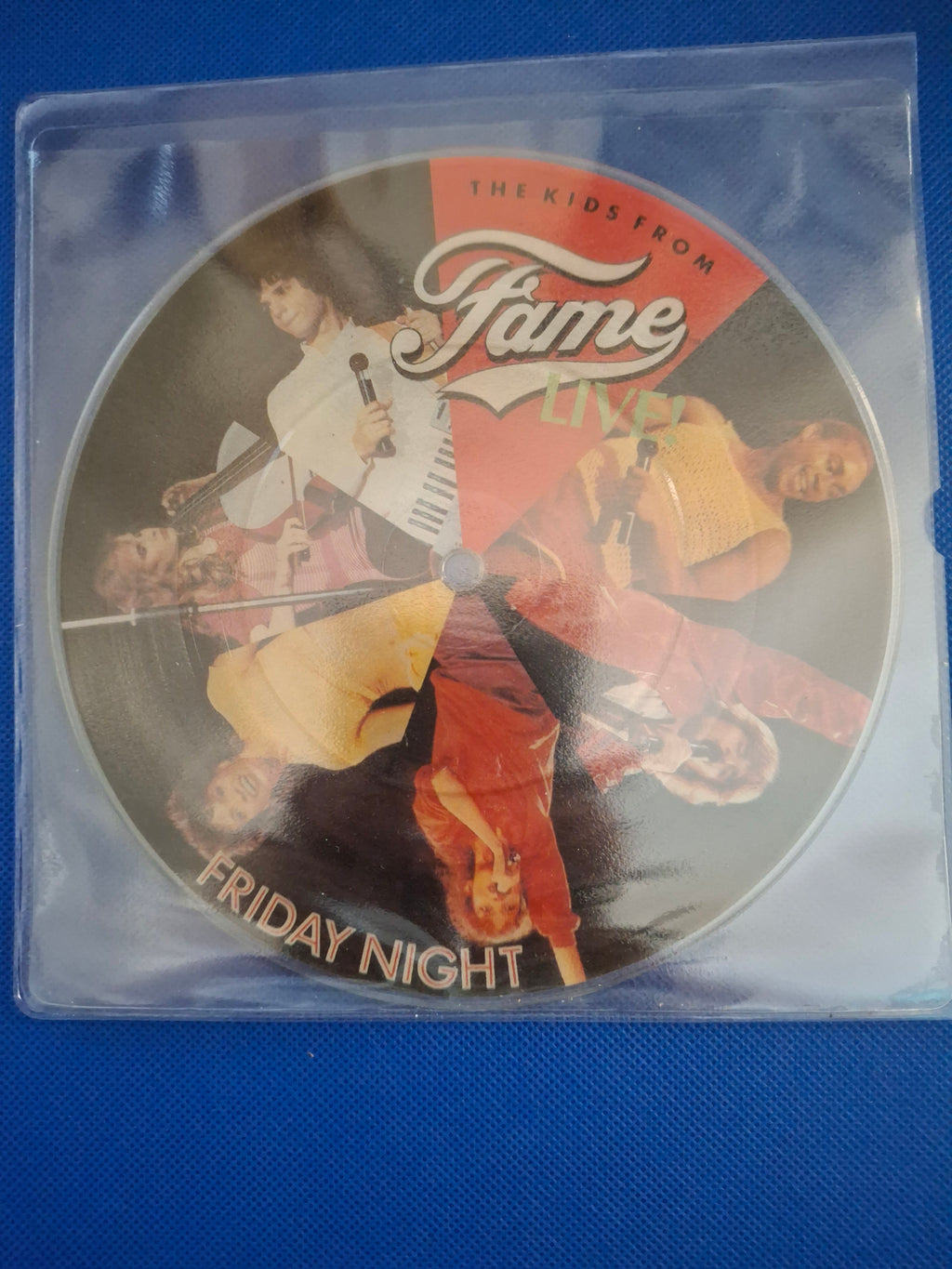 The Kids From "Fame" – Friday Night (Live) (1983) | Original UK Limited 7" Vinyl Picture Disc Single (RCA, RCAP 320)
