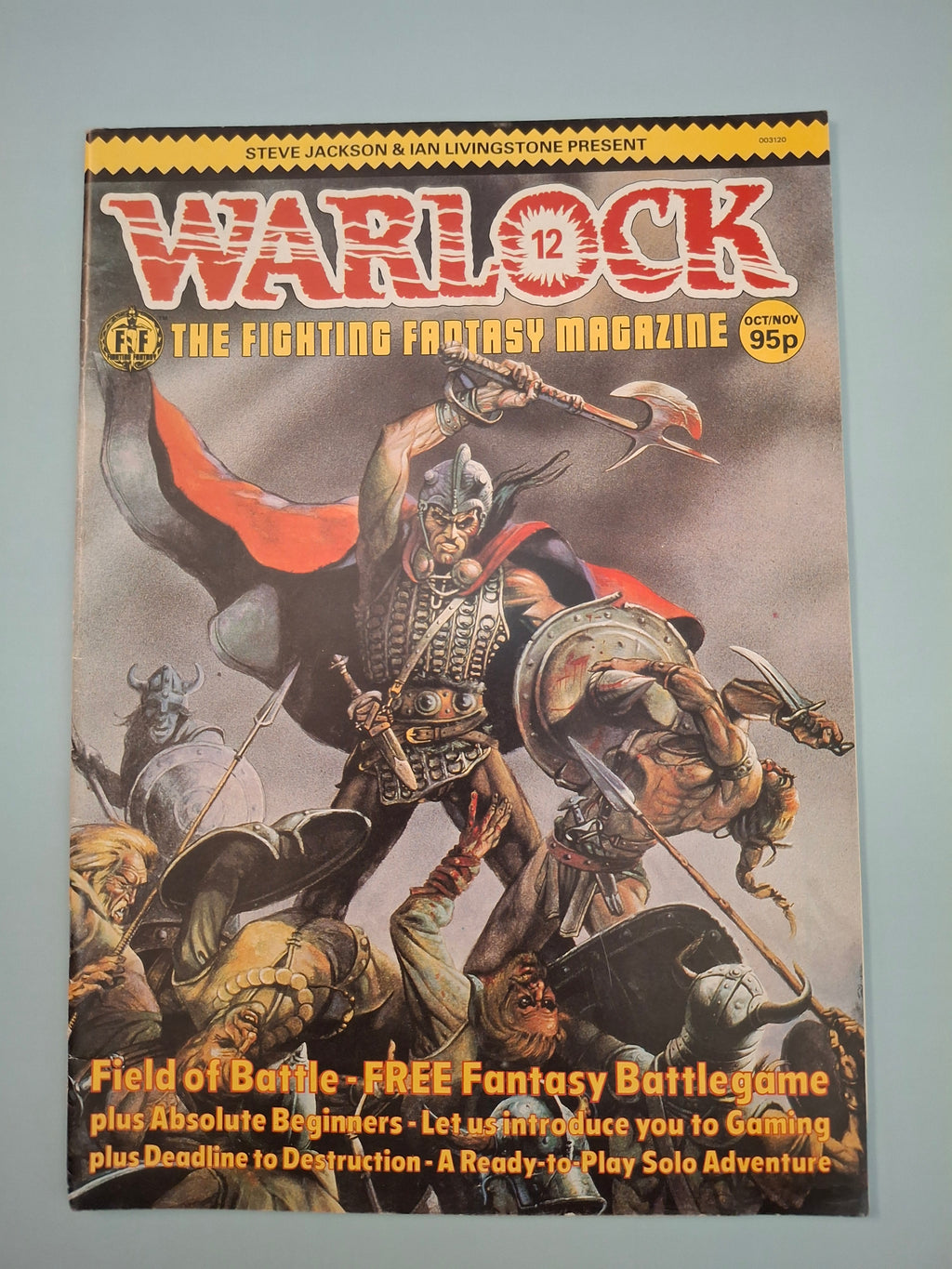 Warlock Fighting Fantasy Magazine Issue 12 Vintage 1986 COMPLETE VGC Inserts
