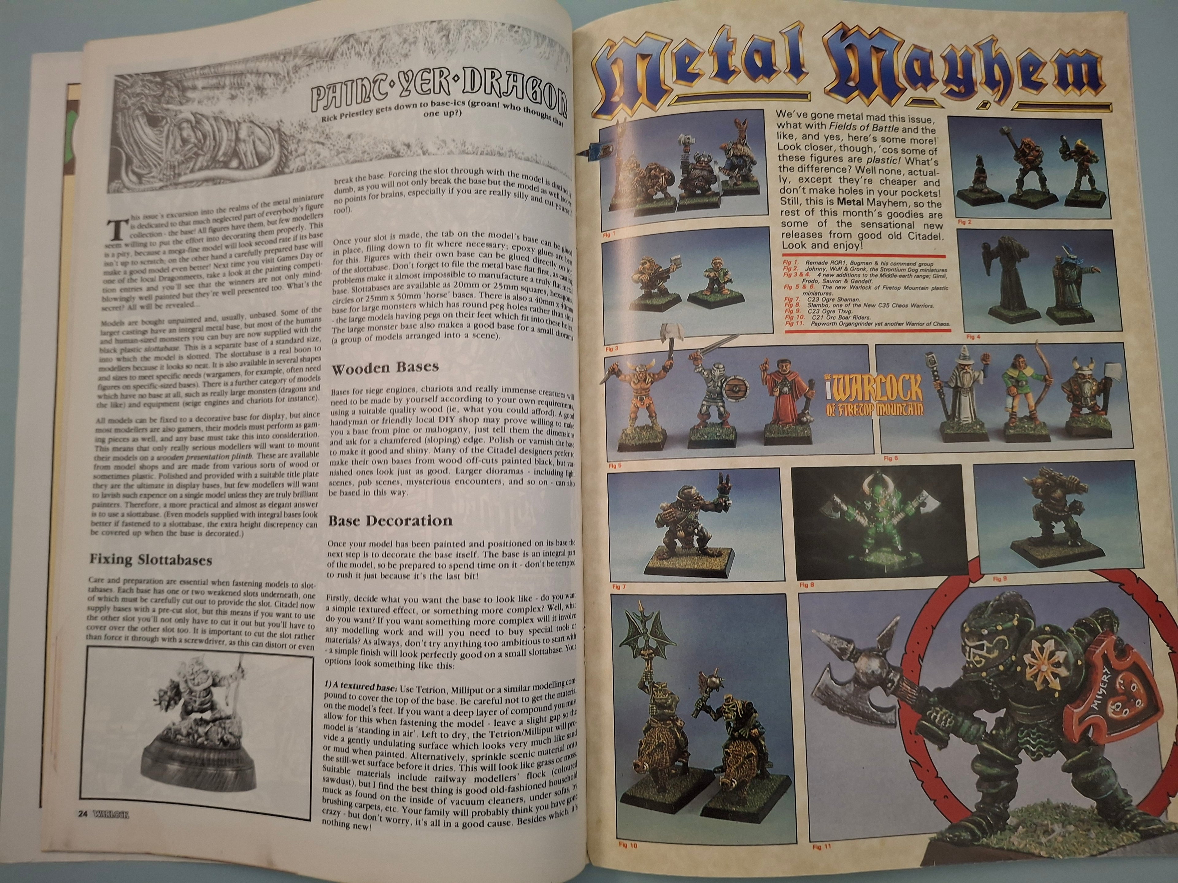 Warlock Fighting Fantasy Magazine Issue 12 Vintage 1986 COMPLETE VGC Inserts