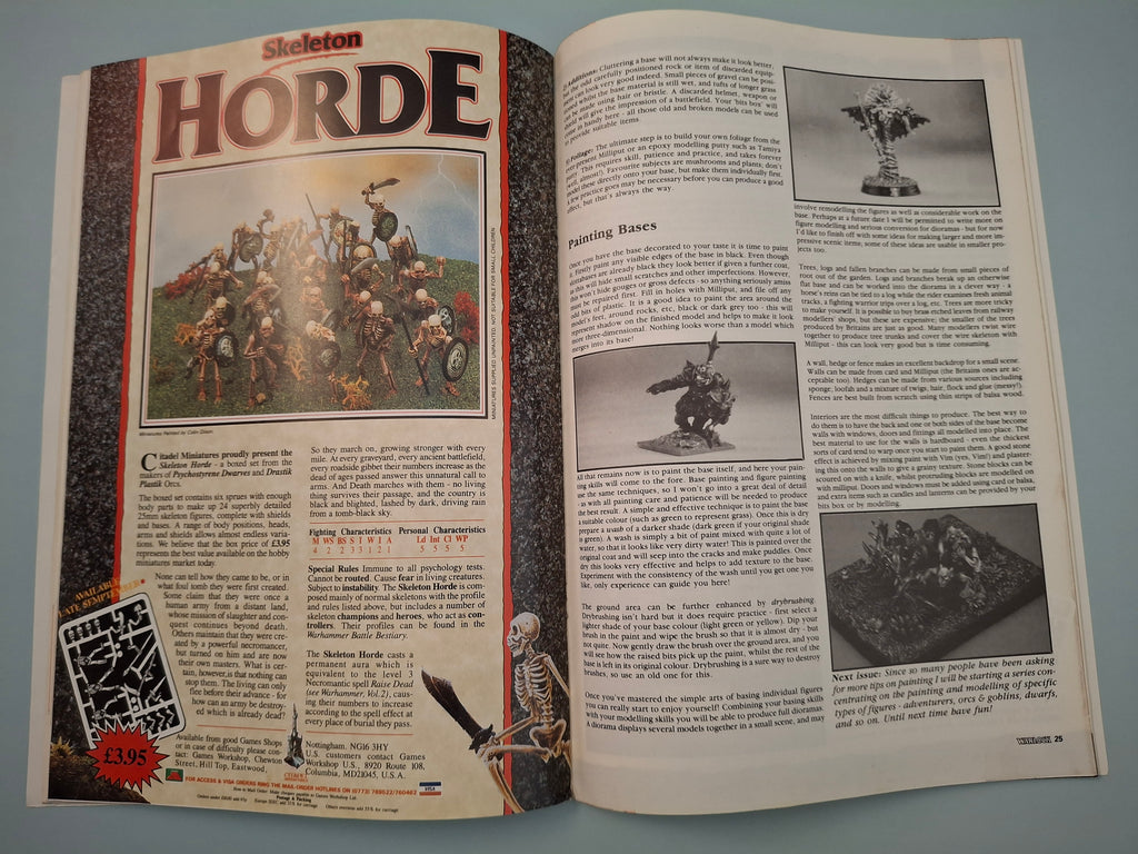 Warlock Fighting Fantasy Magazine Issue 12 Vintage 1986 COMPLETE VGC Inserts