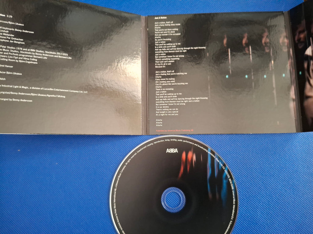 ABBA: Just A Notion (2021 Limited Edition CD Single) – Trifold Card Sleeve (Excellent Condition)