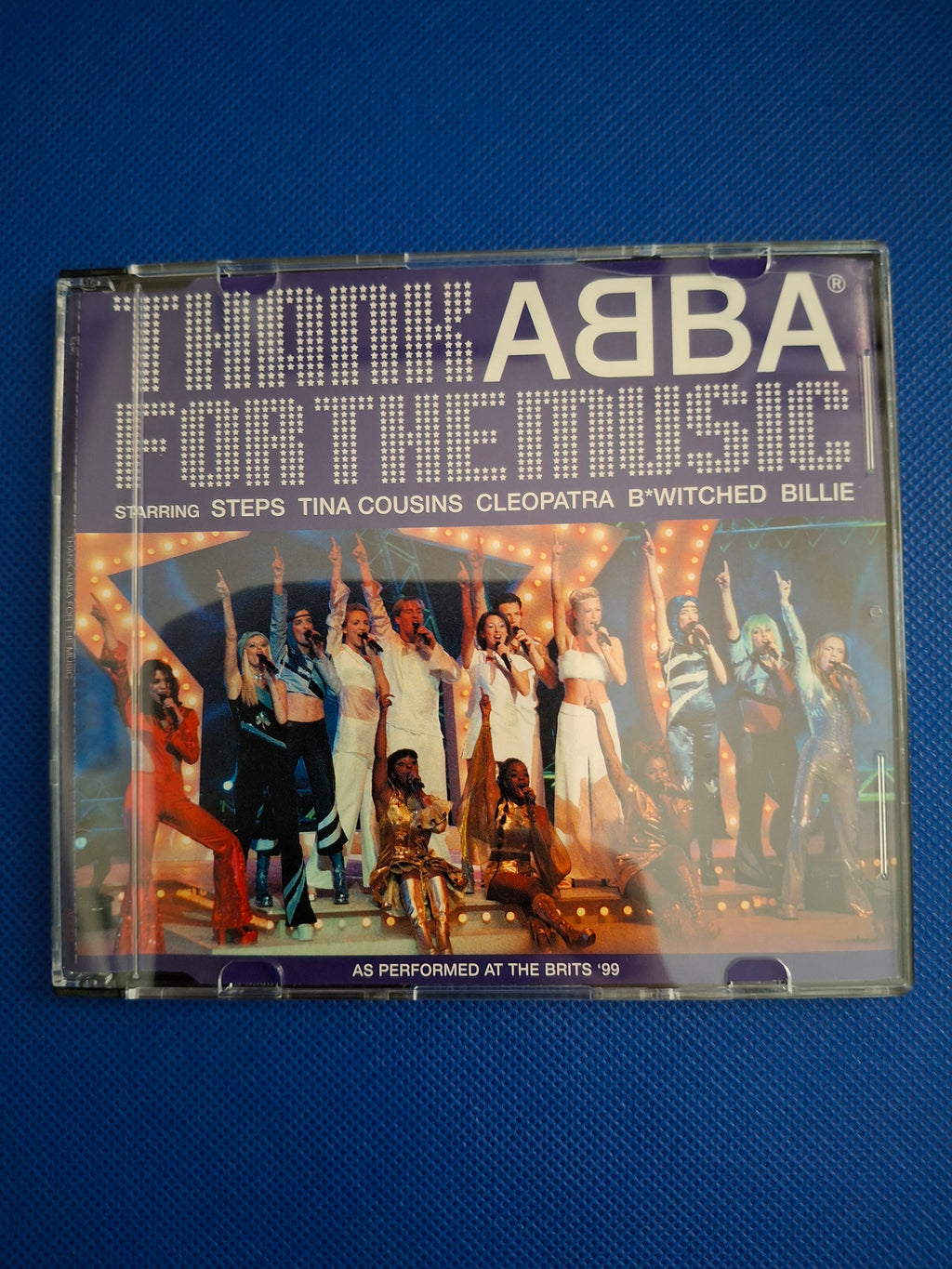 Thank ABBA for the Music (1999 CD Single) – Featuring Steps, Billie, B*Witched (Very Good)