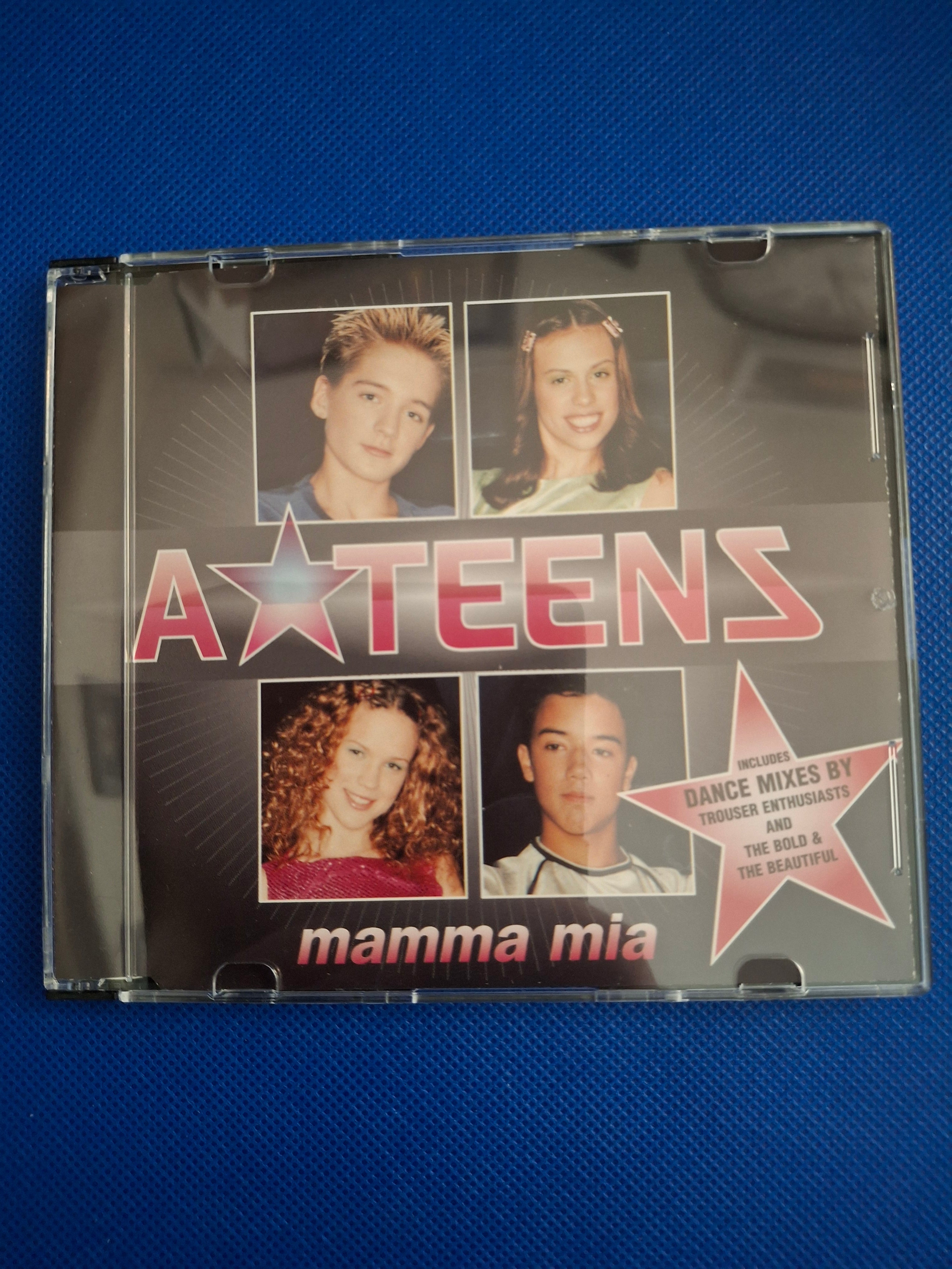 A*Teens: Mamma Mia (1999 Rare Remix CD Single) – Stockholm Records Import (Very Good)
