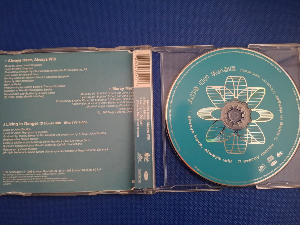 Ace of Base: Always Have, Always Will (1998 CD Single) – Includes David Morales Remix (Very Good)