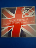 Nicki French: Don't Play That Song Again (2000 CD Single) – UK Eurovision Entry (Very Good)