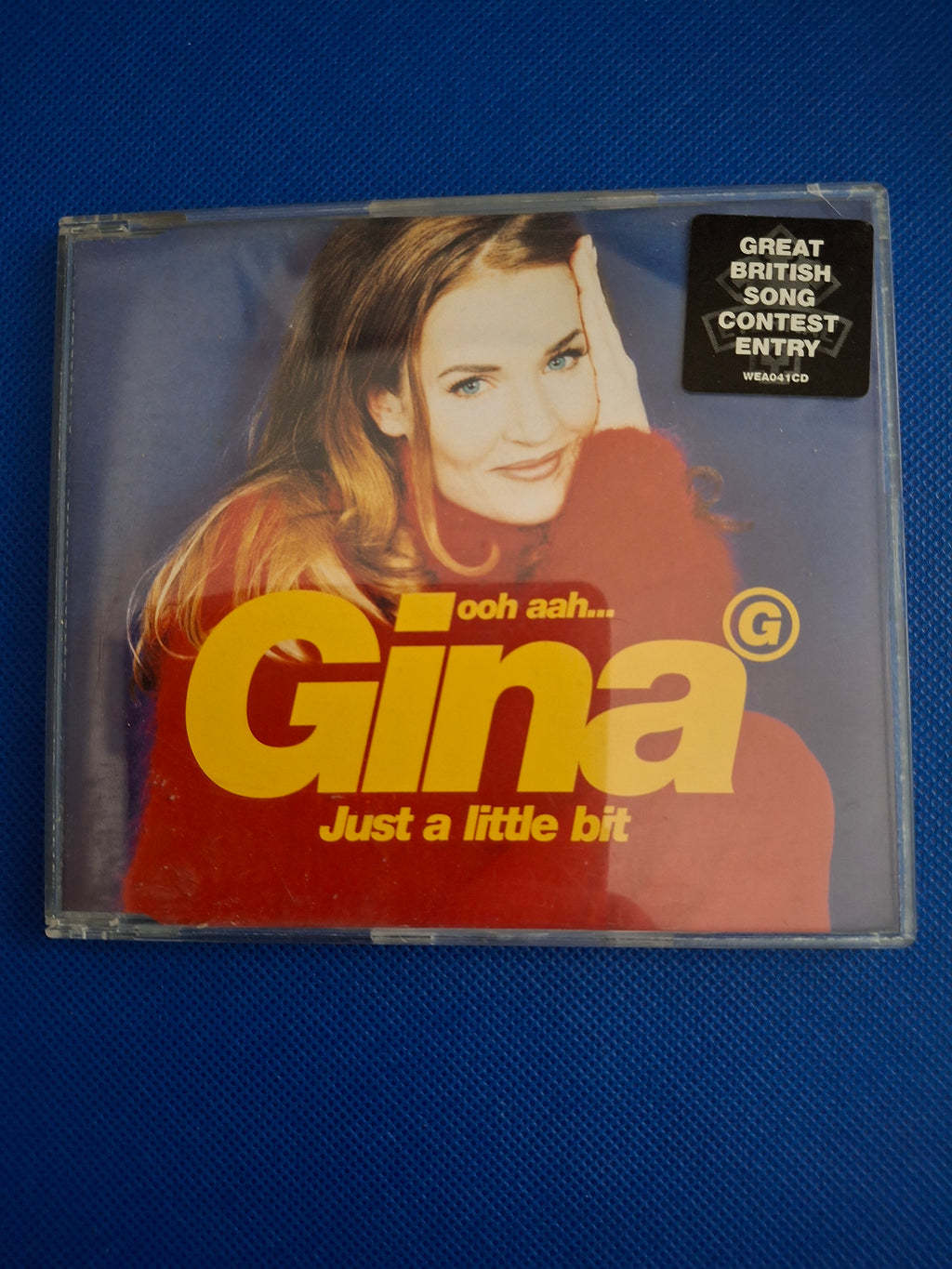 Gina G - Ooh Aah... Just A Little Bit (UK Eurovision 1996) CD Single (Pre-Owned, Very Good Condition)
