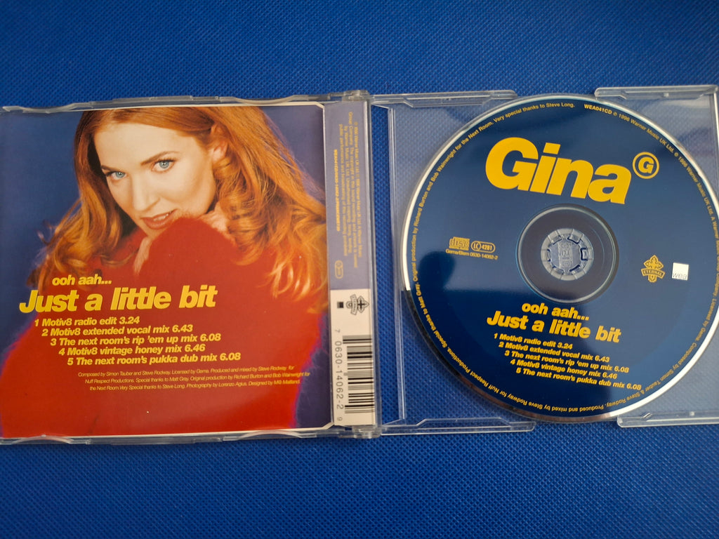 Gina G - Ooh Aah... Just A Little Bit (UK Eurovision 1996) CD Single (Pre-Owned, Very Good Condition)