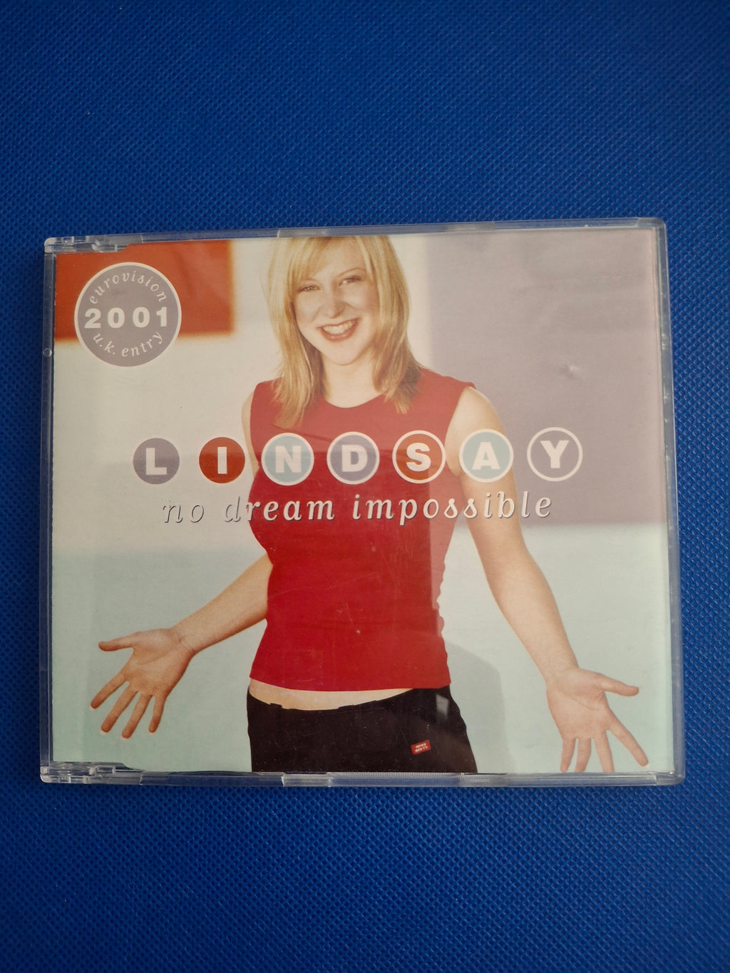 Lindsay - No Dream Impossible (UK Eurovision 2001) CD Single (Pre-Owned, Very Good Condition)