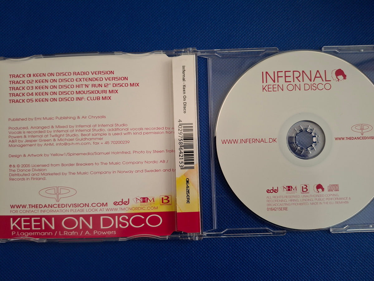 Infernal - Keen On Disco (2005 Scandinavian Pressing) Maxi-CD Single (Pre-Owned, Very Good)