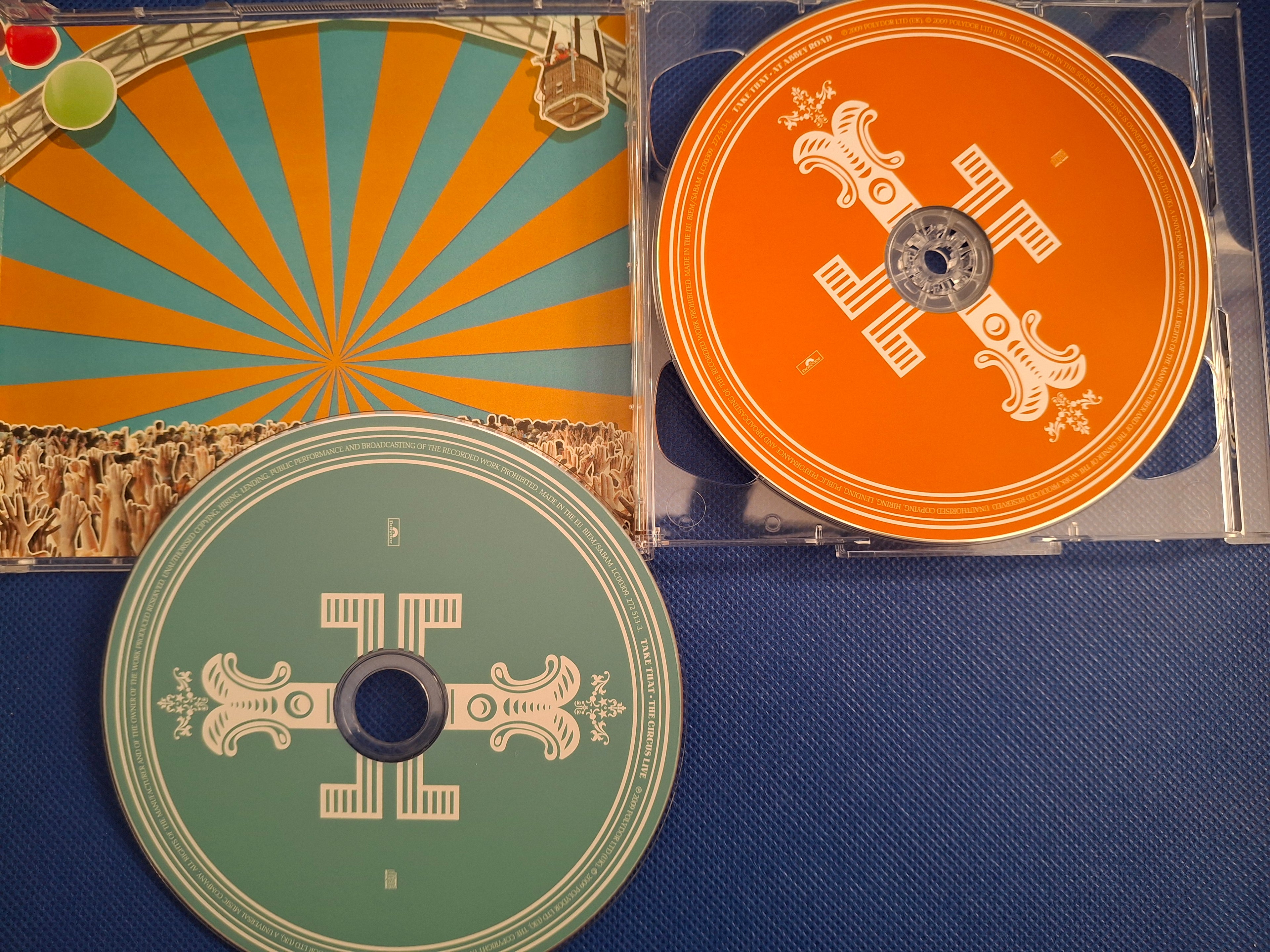 Take That - The Greatest Day: Take That Present The Circus Live 2CD Album Set (Pre-Owned, Very Good)