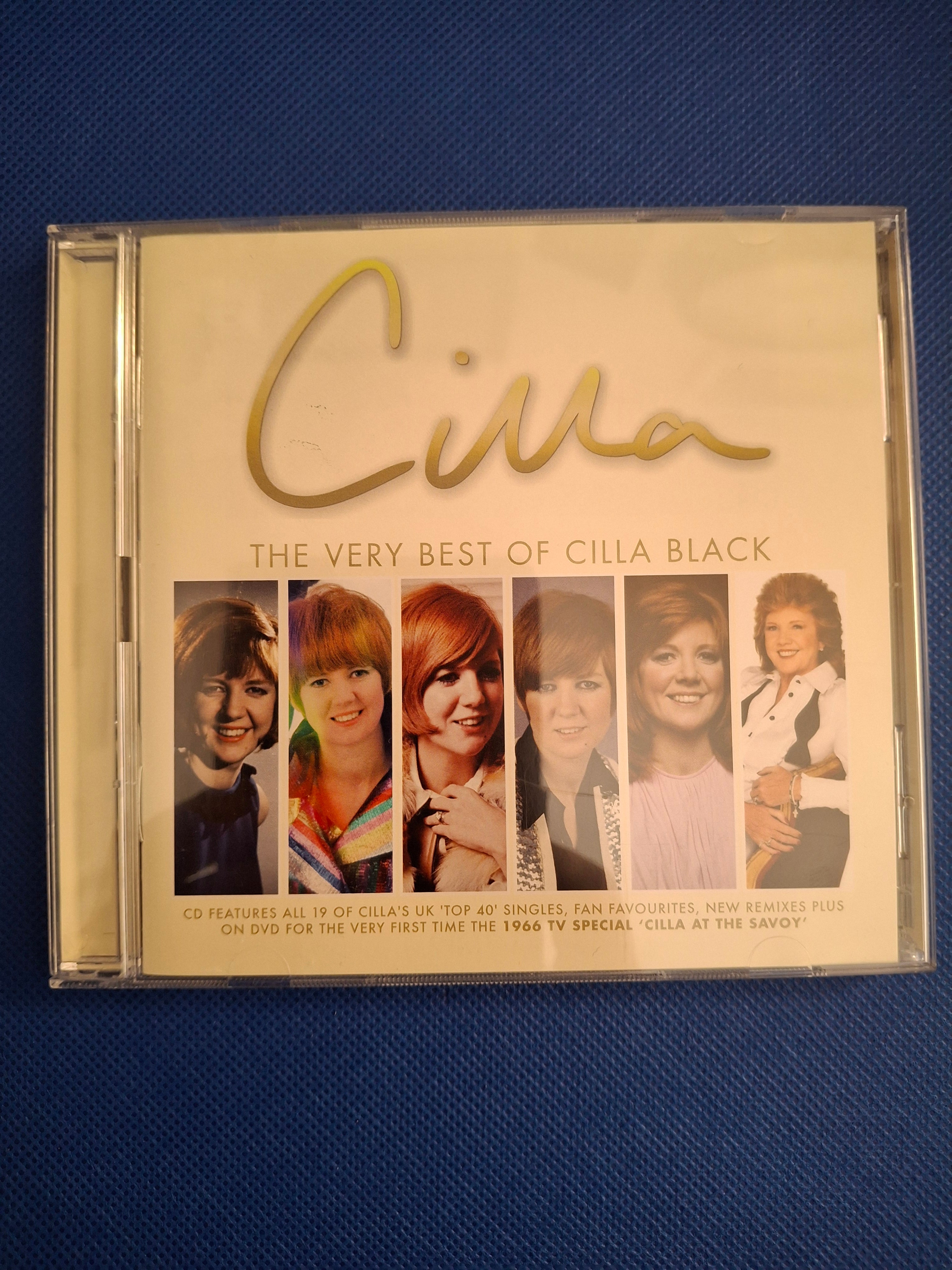 Cilla Black - The Very Best Of Cilla Black (50th Anniversary) CD + DVD Set (Pre-Owned, Very Good)