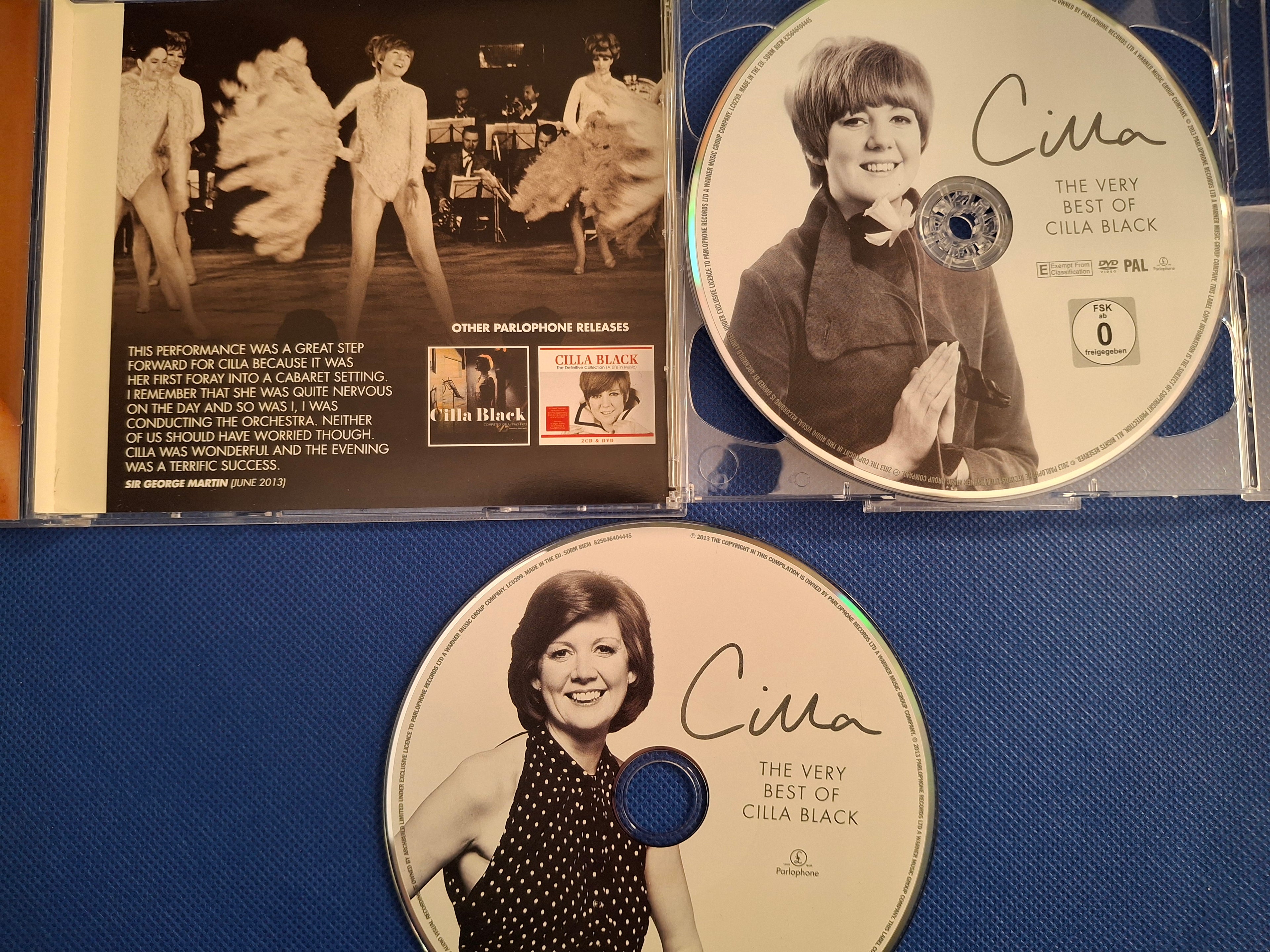 Cilla Black - The Very Best Of Cilla Black (50th Anniversary) CD + DVD Set (Pre-Owned, Very Good)