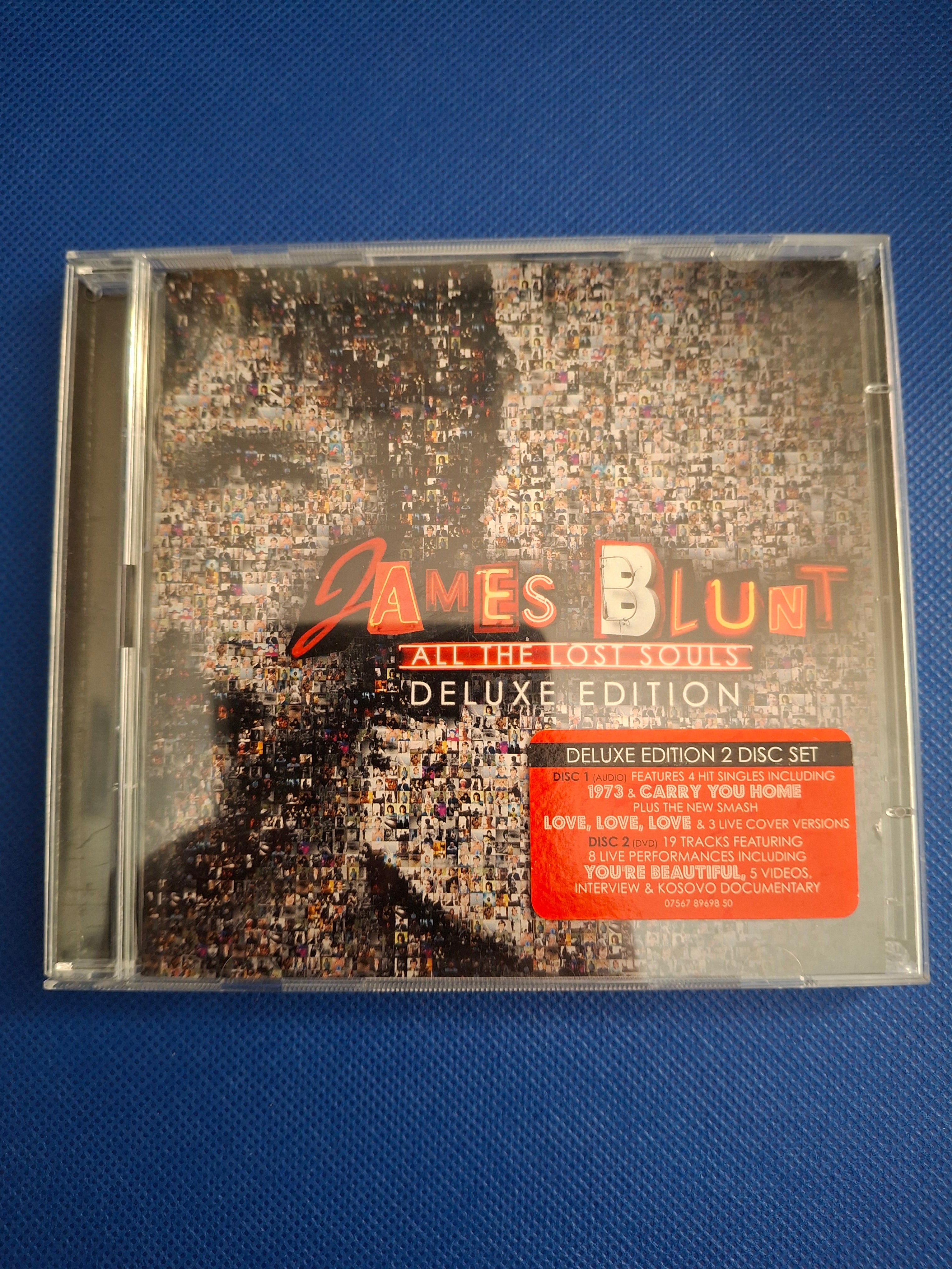 James Blunt - All The Lost Souls (Deluxe Edition) CD + DVD Set (Pre-Owned, Very Good)