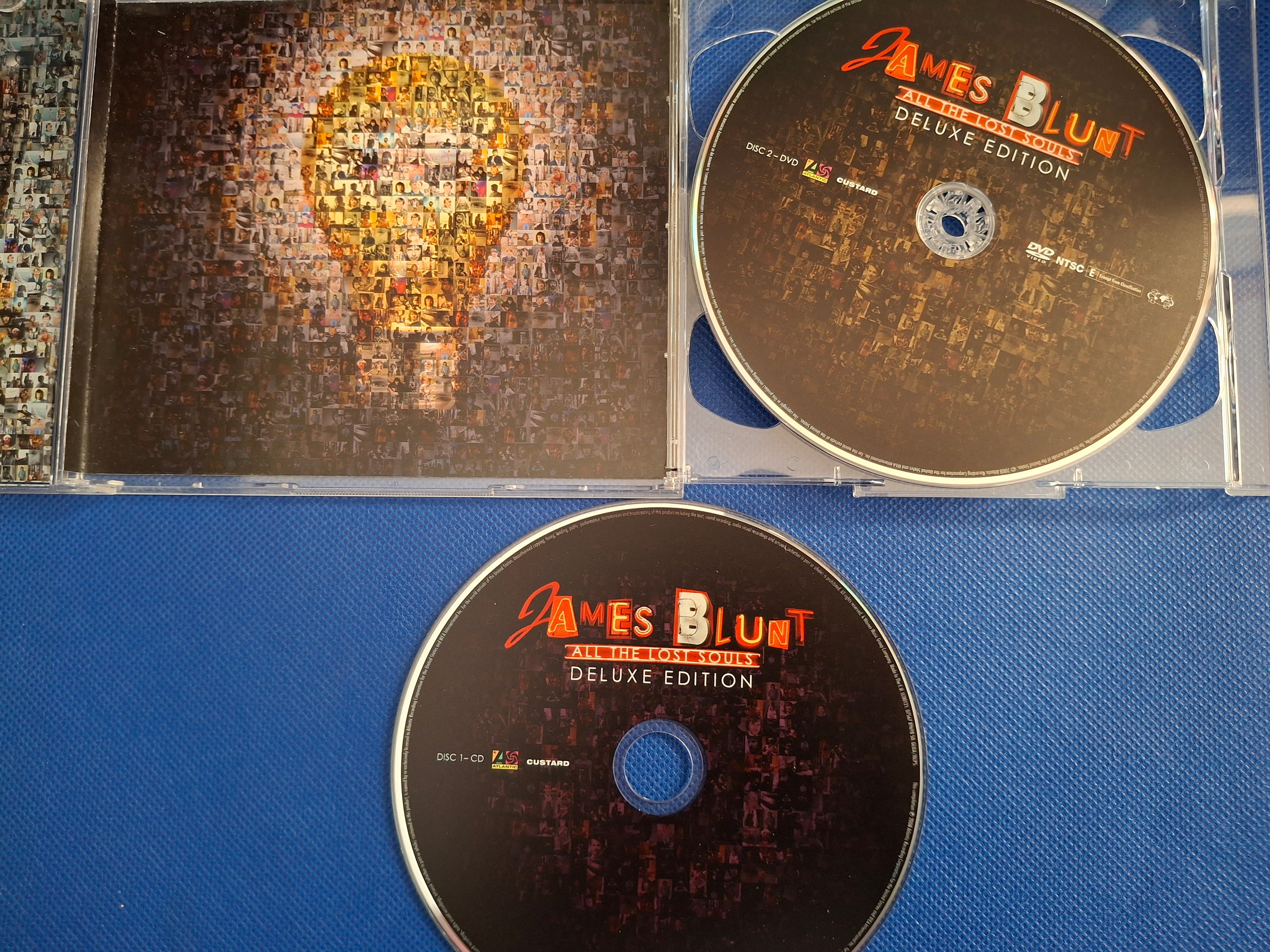 James Blunt - All The Lost Souls (Deluxe Edition) CD + DVD Set (Pre-Owned, Very Good)