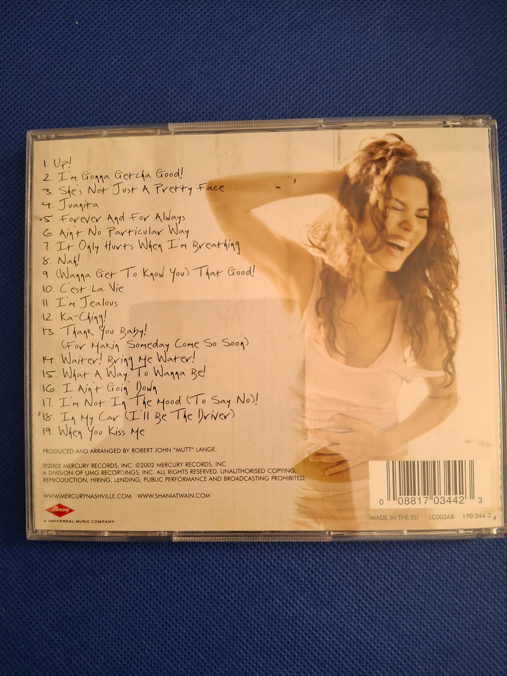 Shania Twain - Up! (International Version) 2CD Album Set (Pre-Owned, Very Good)