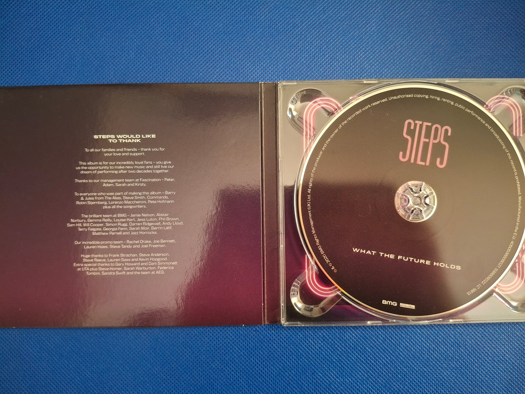 Steps - What The Future Holds (2020) CD Album Digipak (Pre-Owned, Very Good)