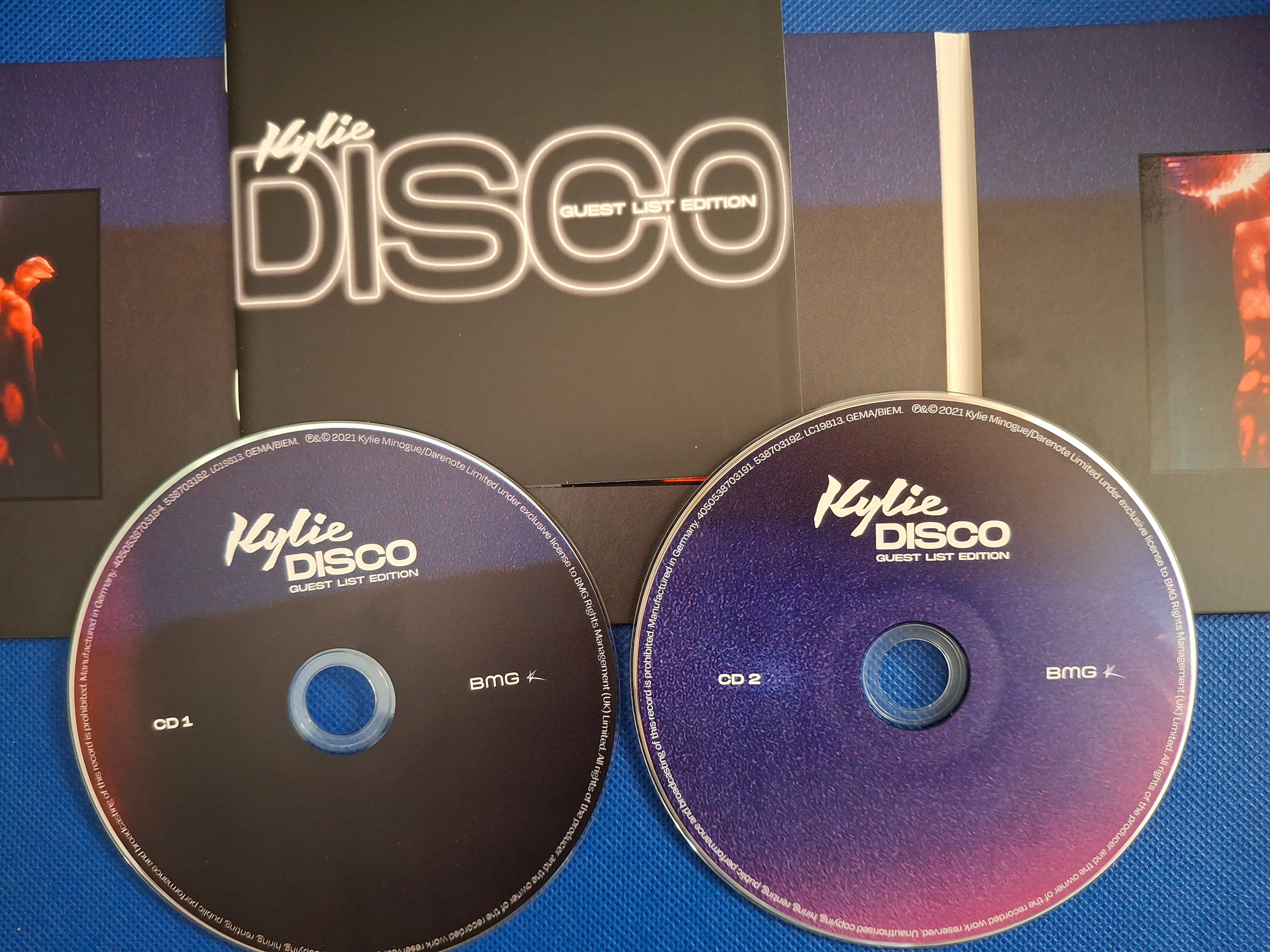 Kylie Minogue - DISCO (Guest List Edition) 2CD Album Digipak (Pre-Owned, Very Good)