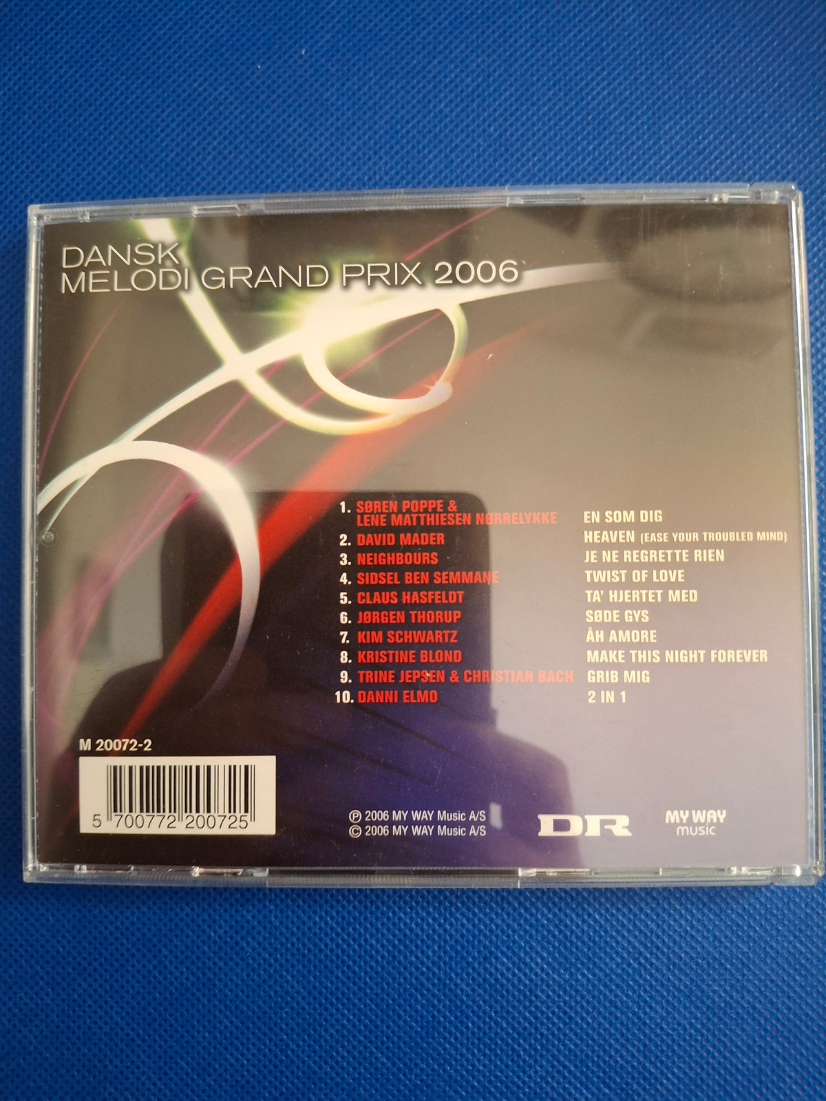Dansk Melodi Grand Prix 2006 CD Album - Original Danish Eurovision Selection Import (Pre-Owned, Very Good)