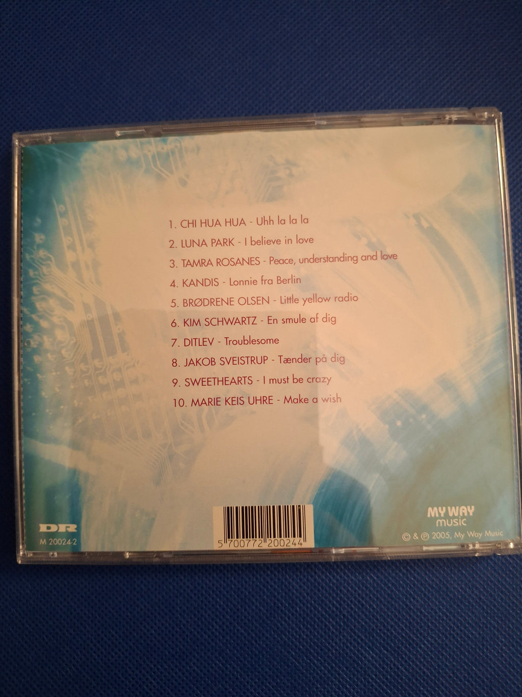 Dansk Melodi Grand Prix 2005 CD Album - Original Danish Eurovision Selection Import (Pre-Owned, Very Good)