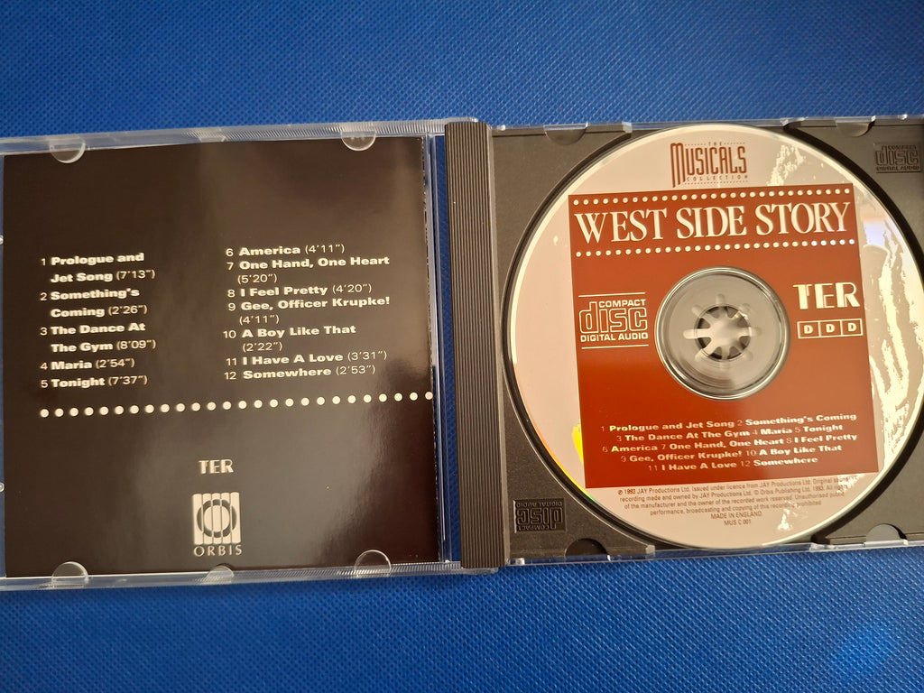West Side Story - The Musicals Collection No. 1 (1993) CD Album - Orbis / TER (Pre-Owned, Very Good)