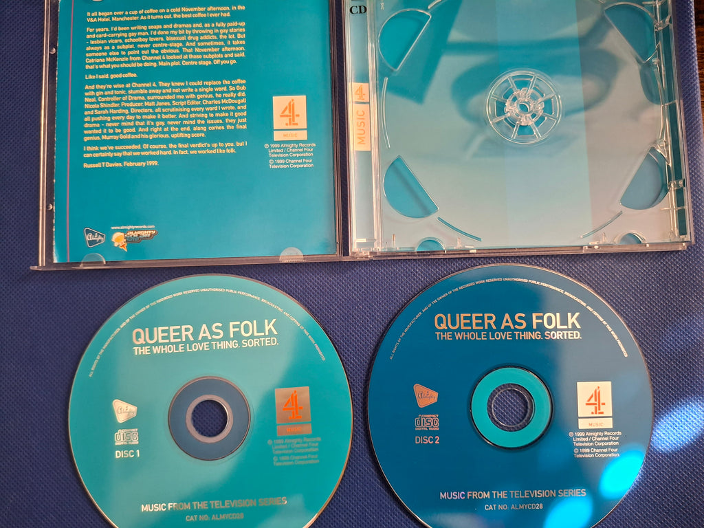 Queer As Folk: The Whole Love Thing. Sorted. (1999) 2CD Soundtrack Album - Almighty Records (Pre-Owned, Very Good)