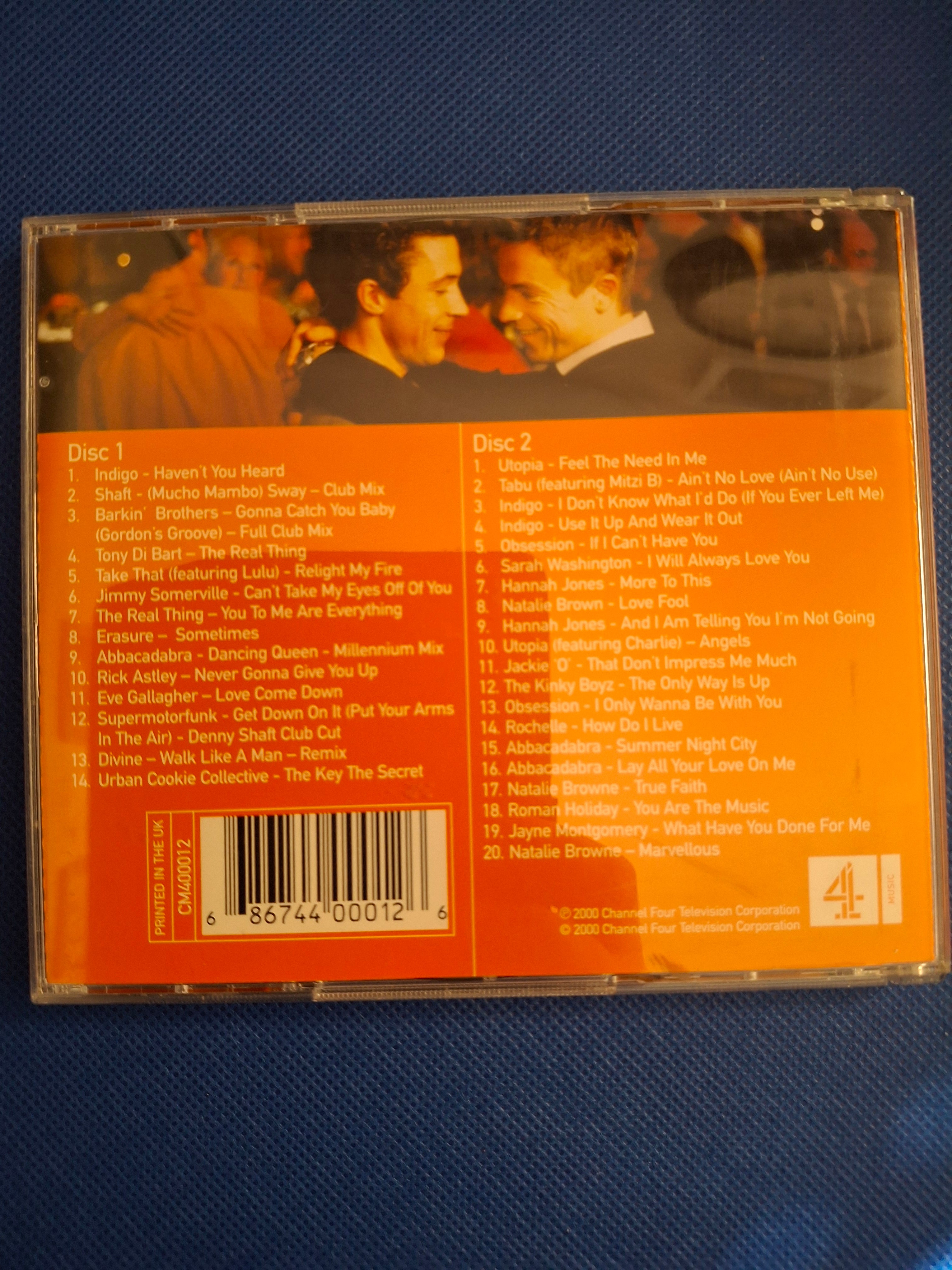 Queer As Folk 2: Same Men. New Tracks. (2000) 2CD Soundtrack Album (Pre-Owned, Very Good)