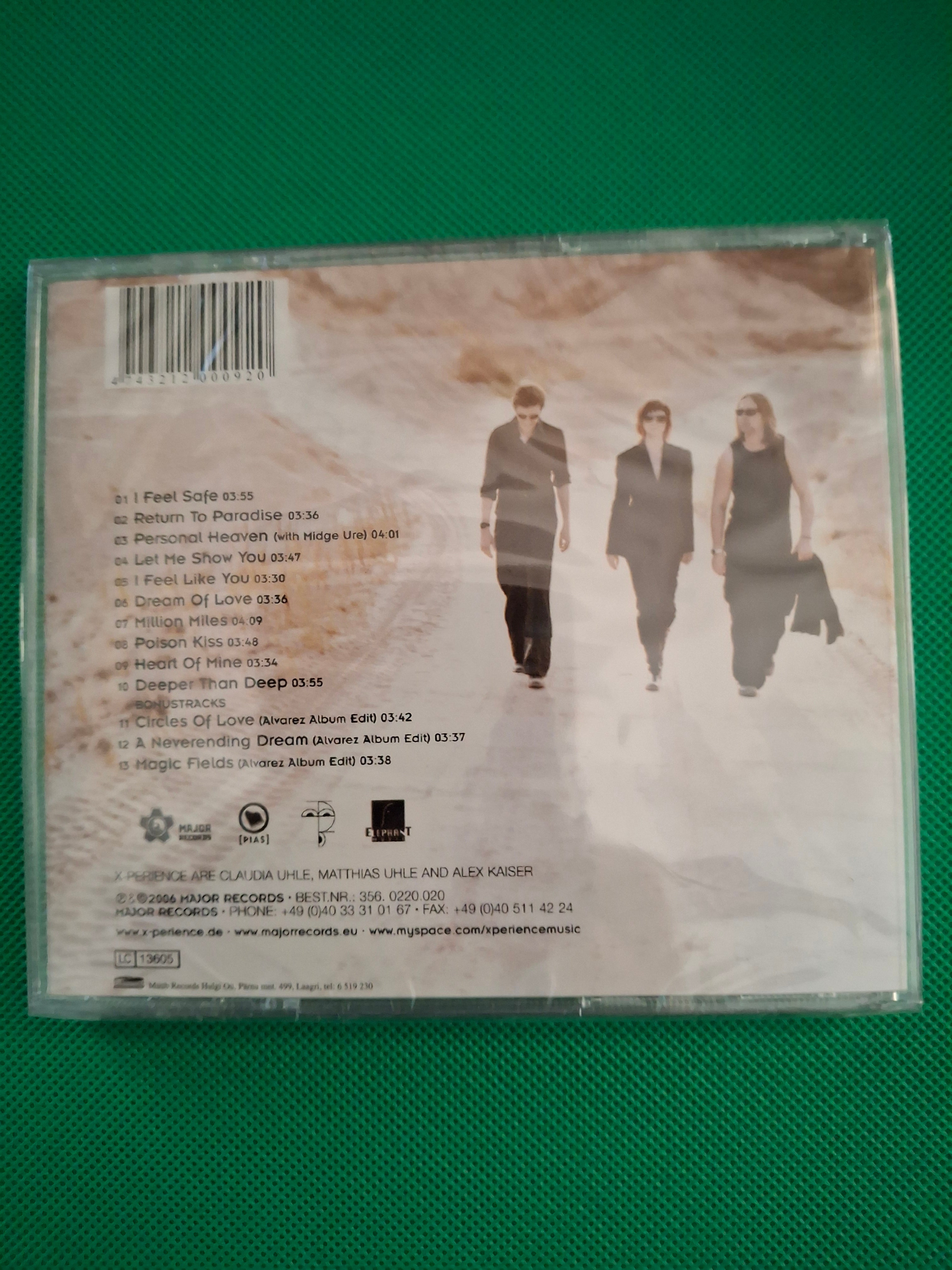 X-Perience - Lost in Paradise (German Synth-Pop CD Album, 2006) New & Sealed