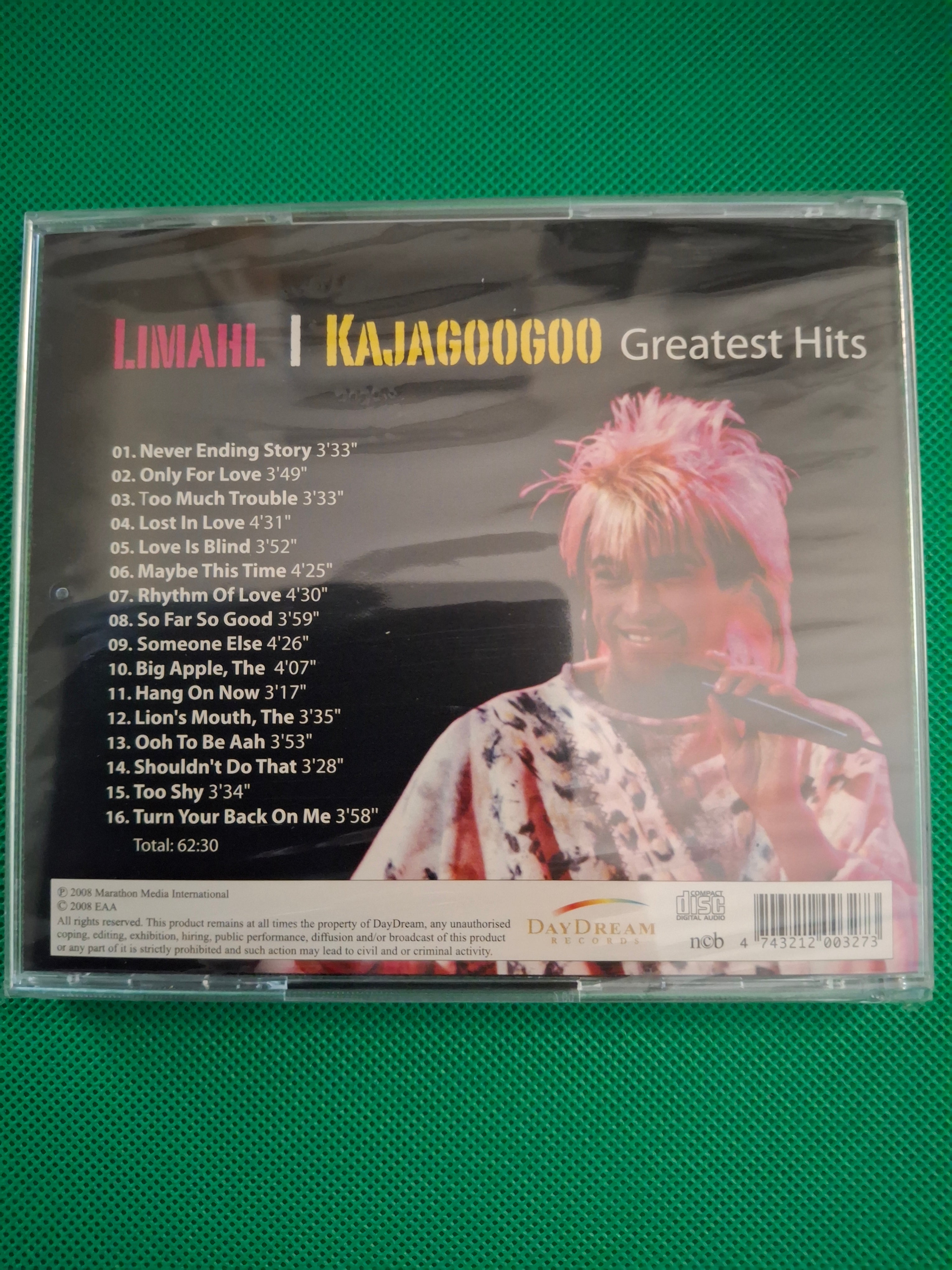 Limahl / Kajagoogoo - Greatest Hits (European Import CD Album, 2008) New & Sealed